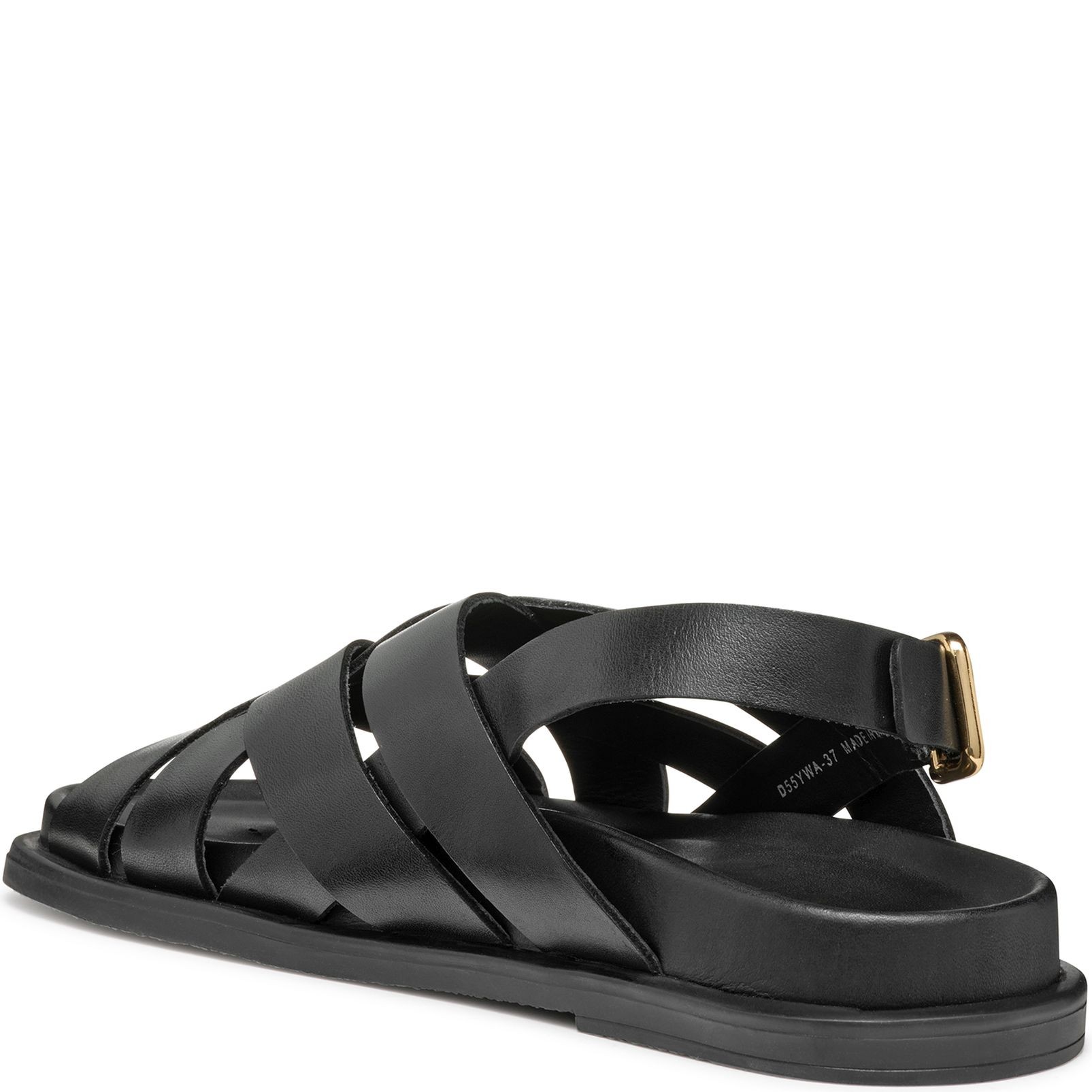 GEOX Basutės moterims, Juoda, Adelash sandals