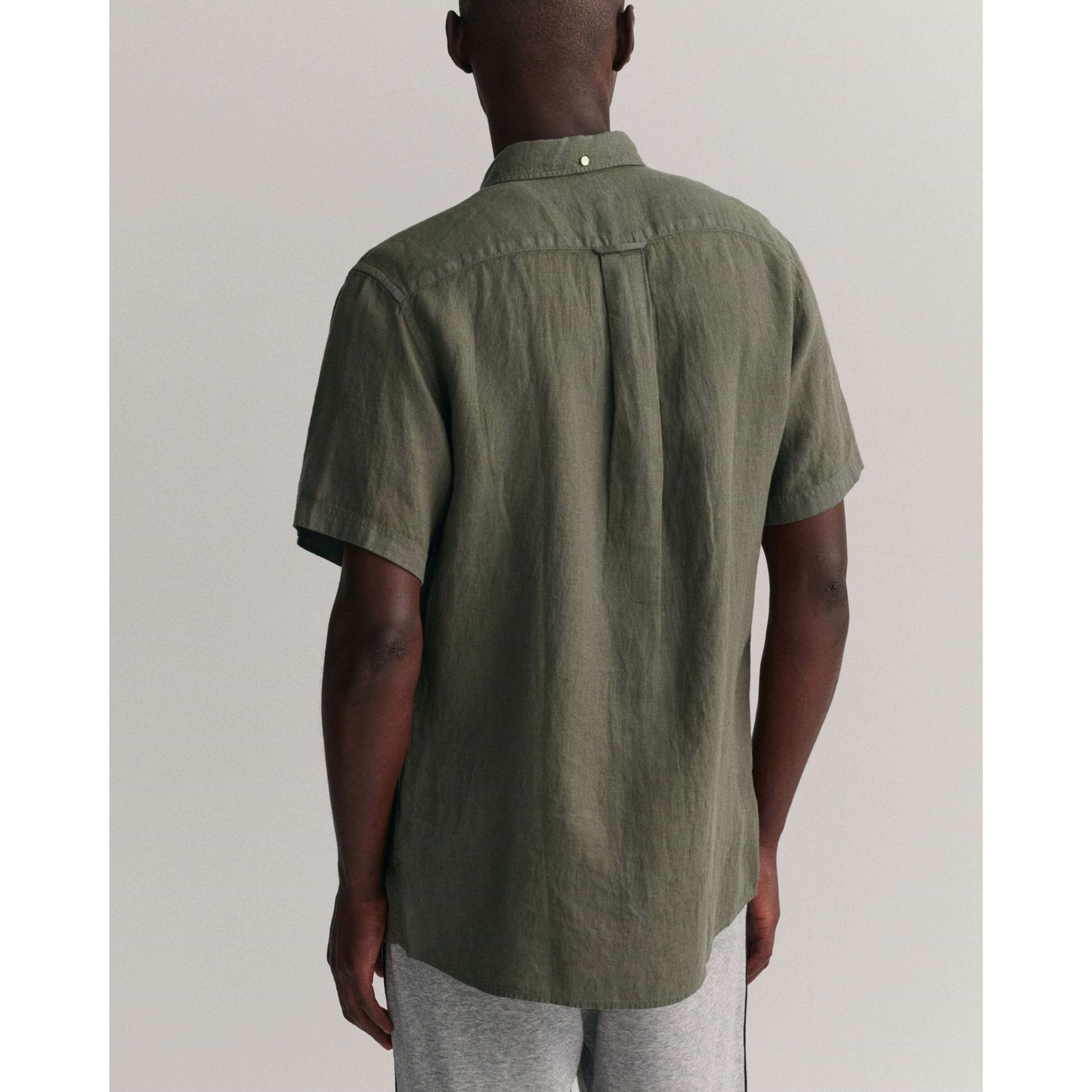 GANT Marškiniai vyrams, Žalia 3