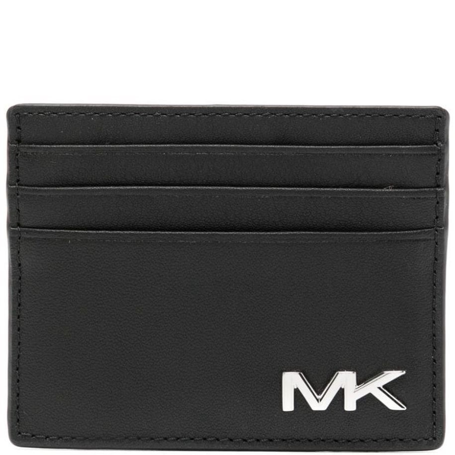 MICHAEL KORS Kortelių dėklas vyrams, Juoda, Tall card case 1