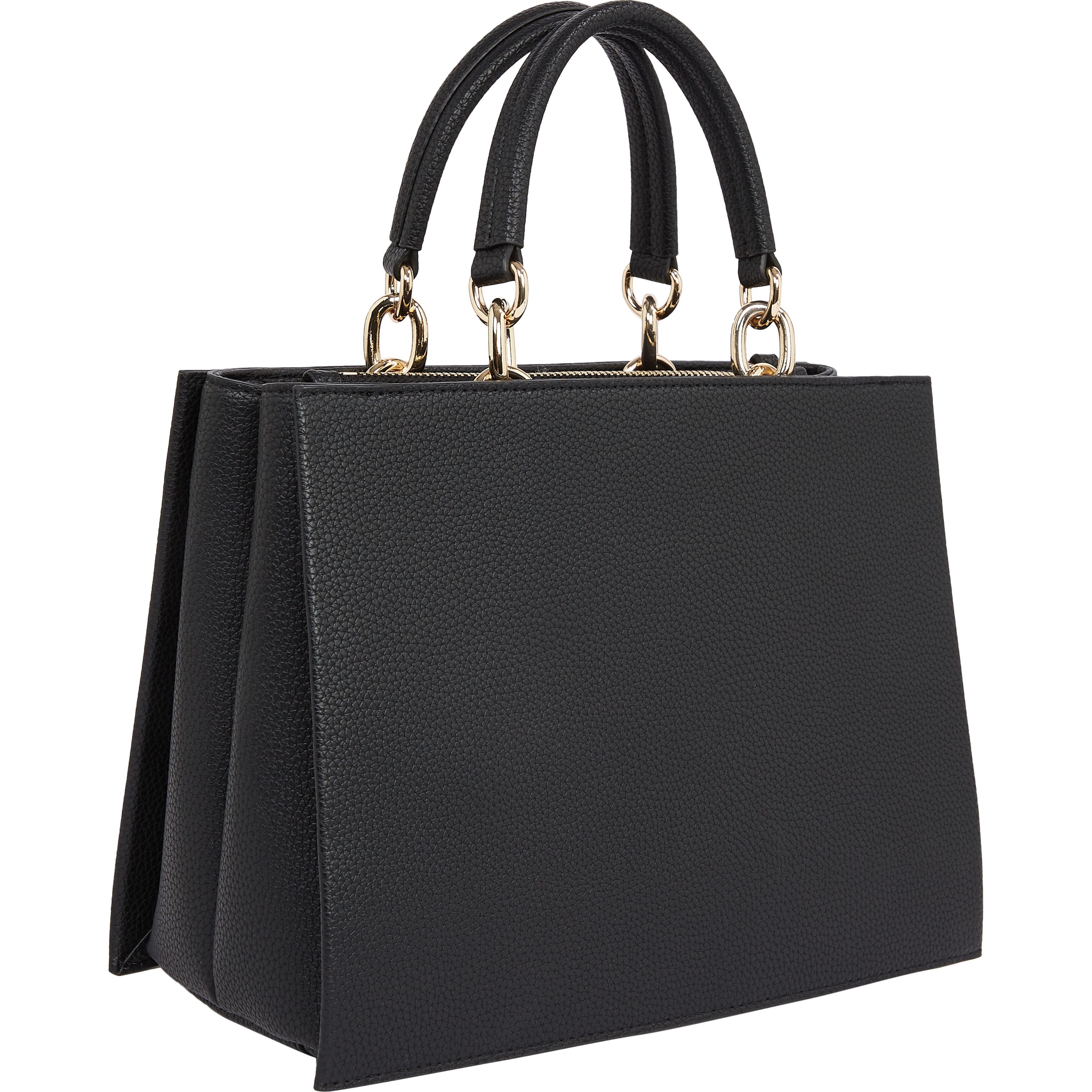 TOMMY HILFIGER Rankinė per petį moterims, Juoda, Her mini tote 2