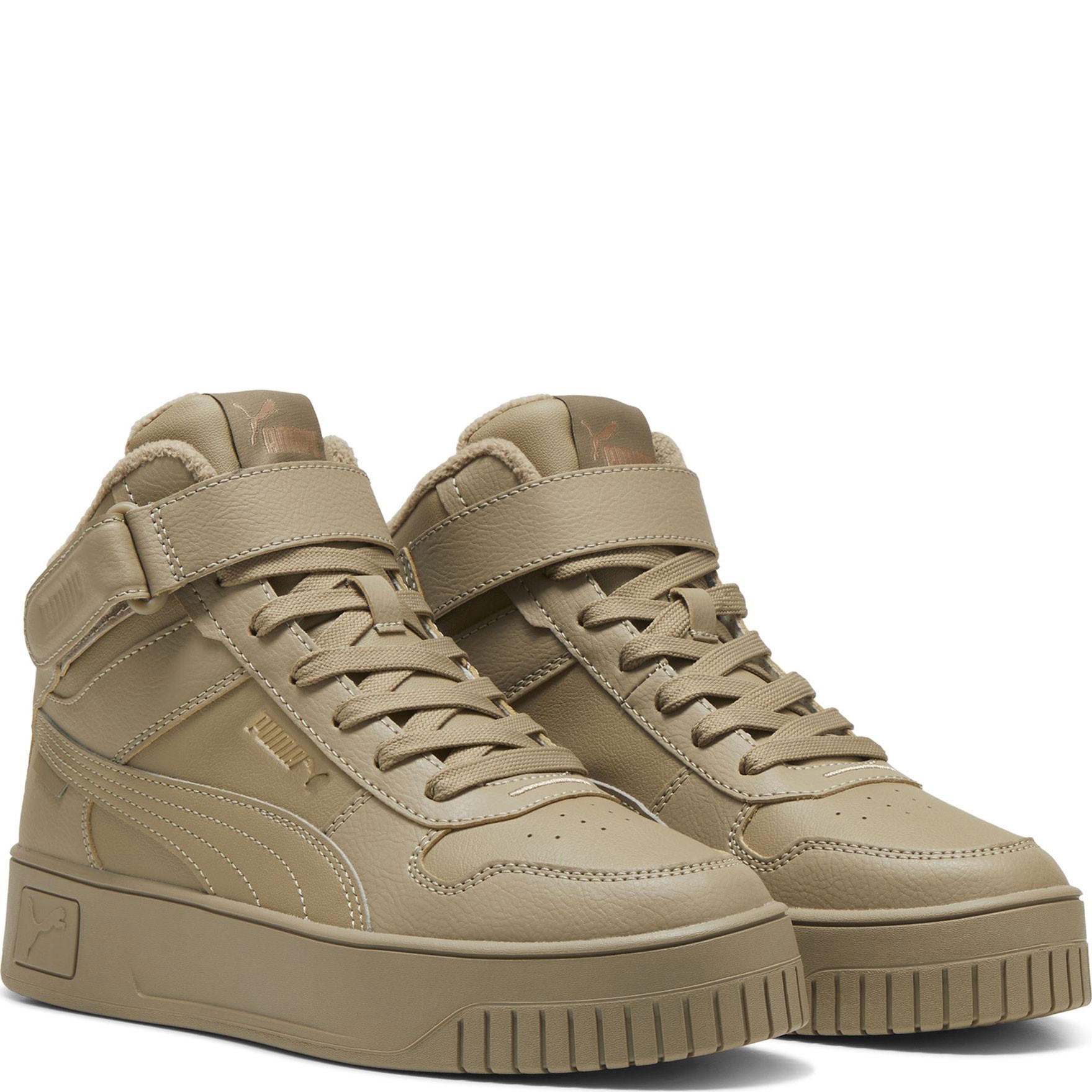 PUMA Aulinukai moterims, Smėlio, Carina street booties 1