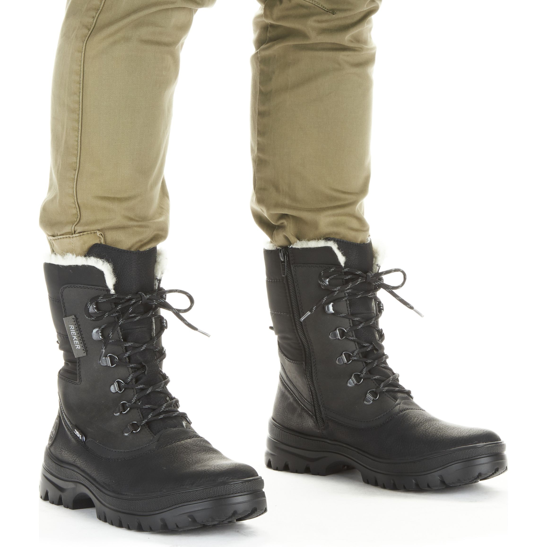 RIEKER Aulinukai vyrams, Juoda, Men's boots 2