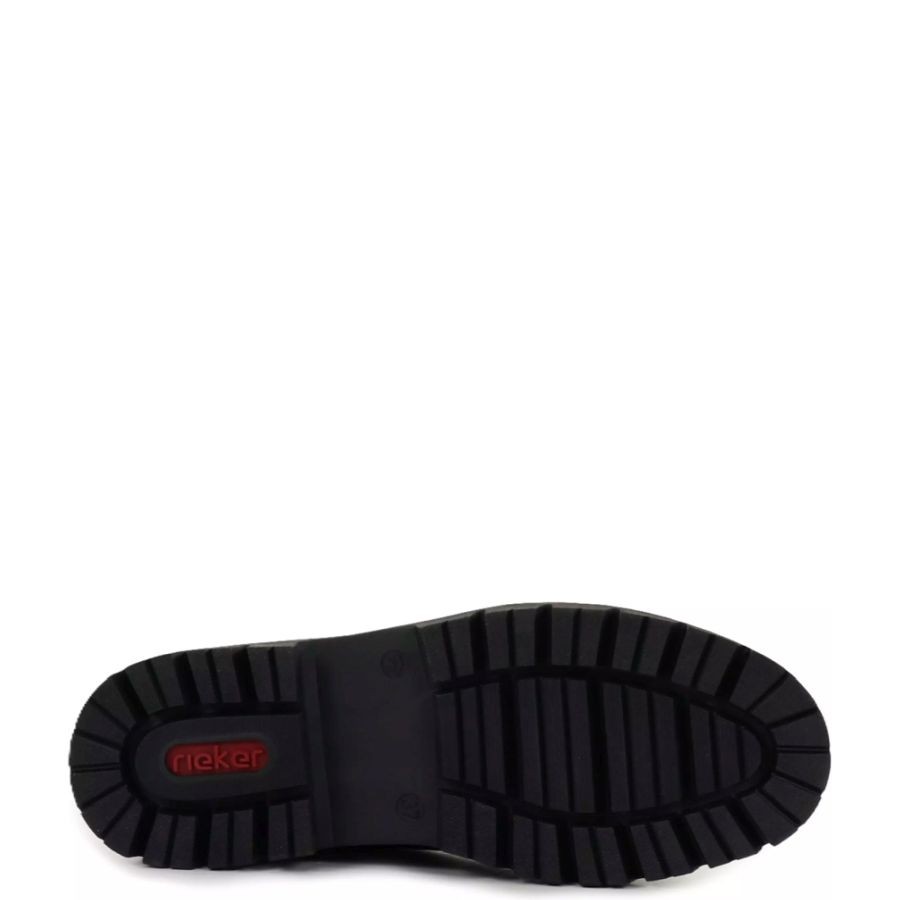 RIEKER Aulinukai moterims, Juoda, Booties 5