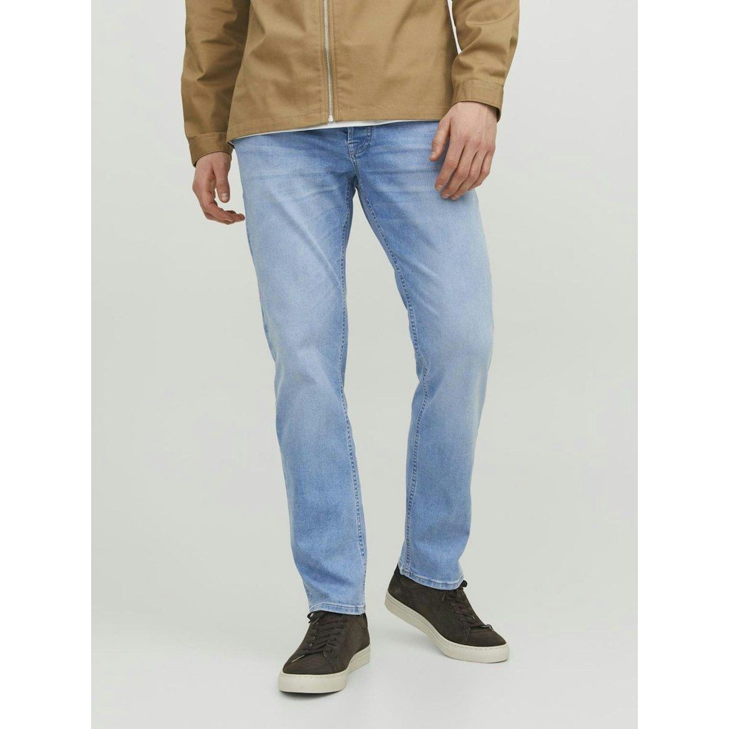 JACK & JONES Slim džinsai vyrams, Mėlyna, JJITIM JJOLIVER 3
