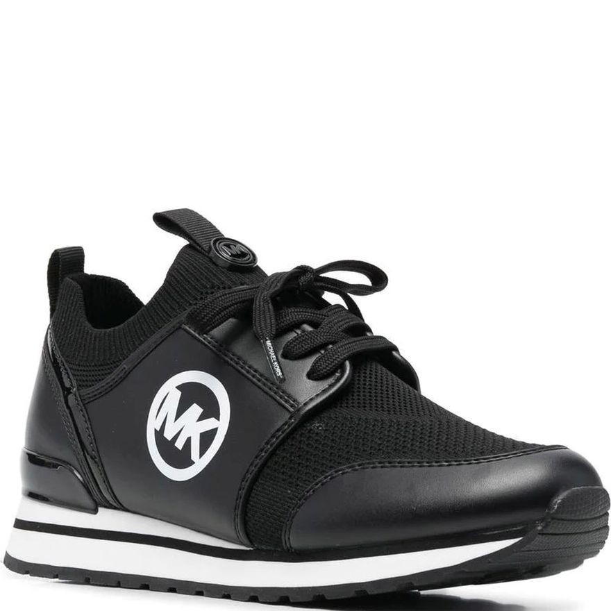 MICHAEL KORS Sportiniai bateliai moterims, Juoda, Dash knit trainer 1