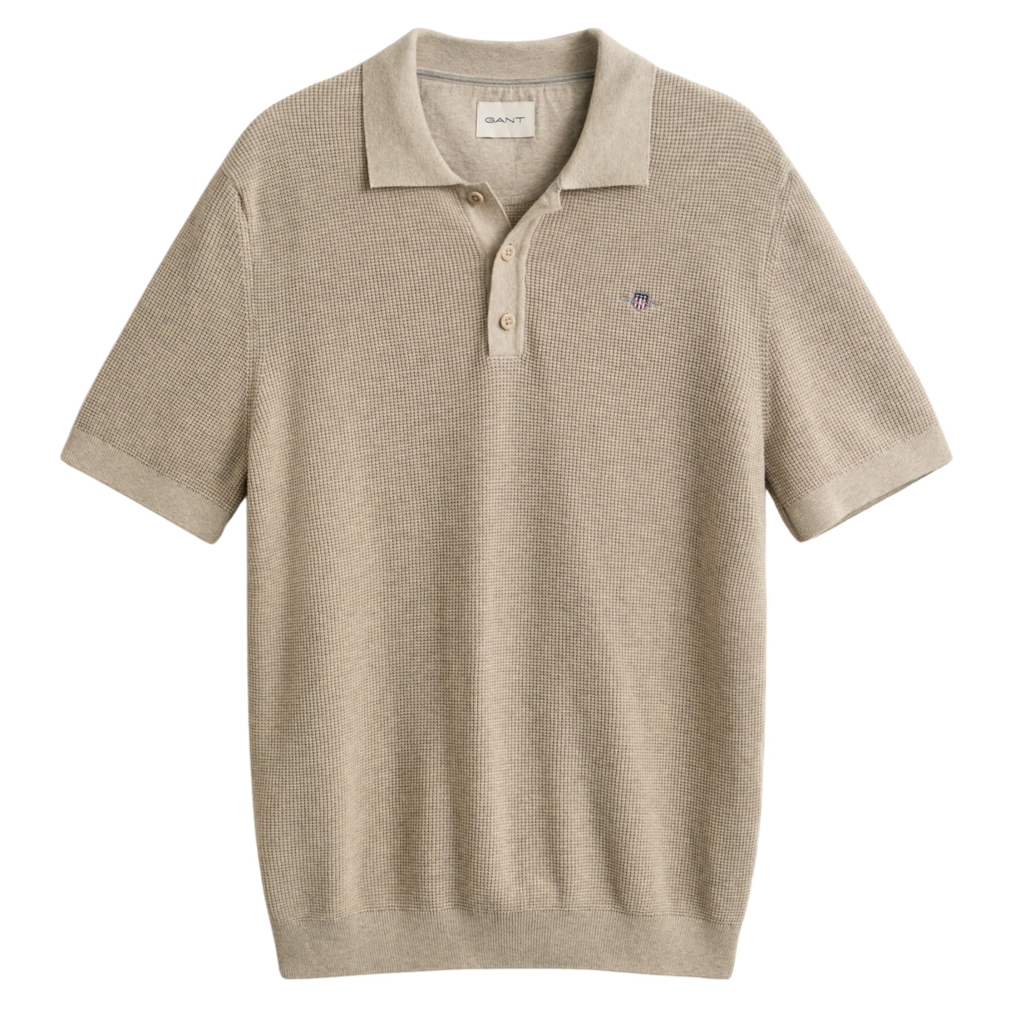 GANT Polo marškiniai ilgos rank. vyrams, Smėlio, 8030294-198 Polo long 1