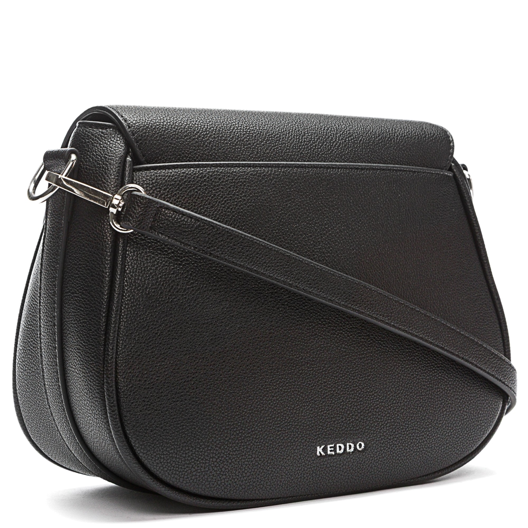 KEDDO Rankinė per petį moterims, Juoda, Crossbody 2