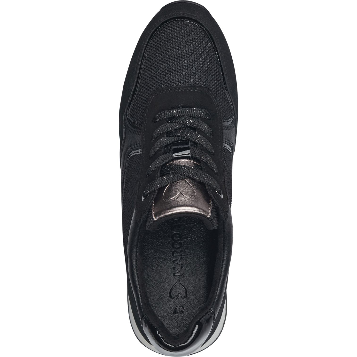 MARCO TOZZI Sportiniai bateliai moterims, Juoda, SIRIS 4