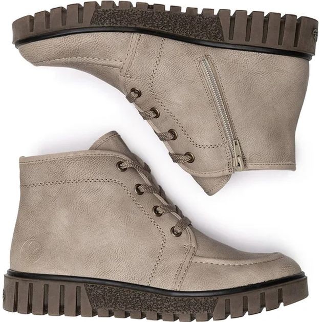 RIEKER Aulinukai moterims, Smėlio, Ladies mid height boots 6