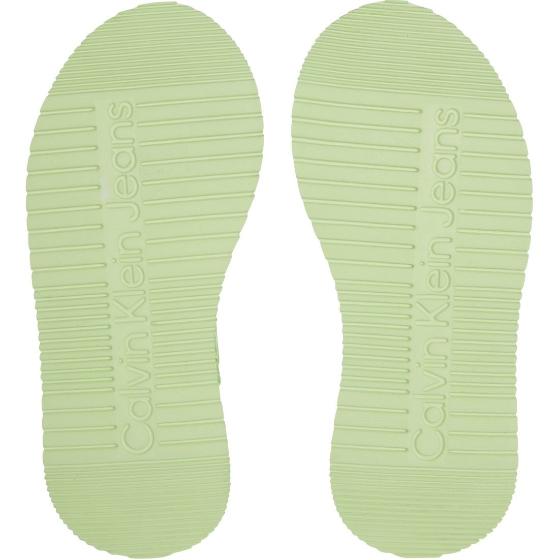 CALVIN KLEIN JEANS Basutės moterims, Žalia, Prefresato sandal badge, CALVIN KLEIN JEANS 5