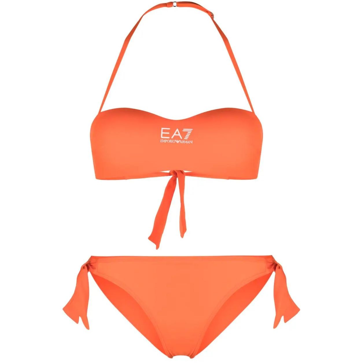 EA7 Maudymosi kostiumėlis moterims, Oranžinė, Bikini 1