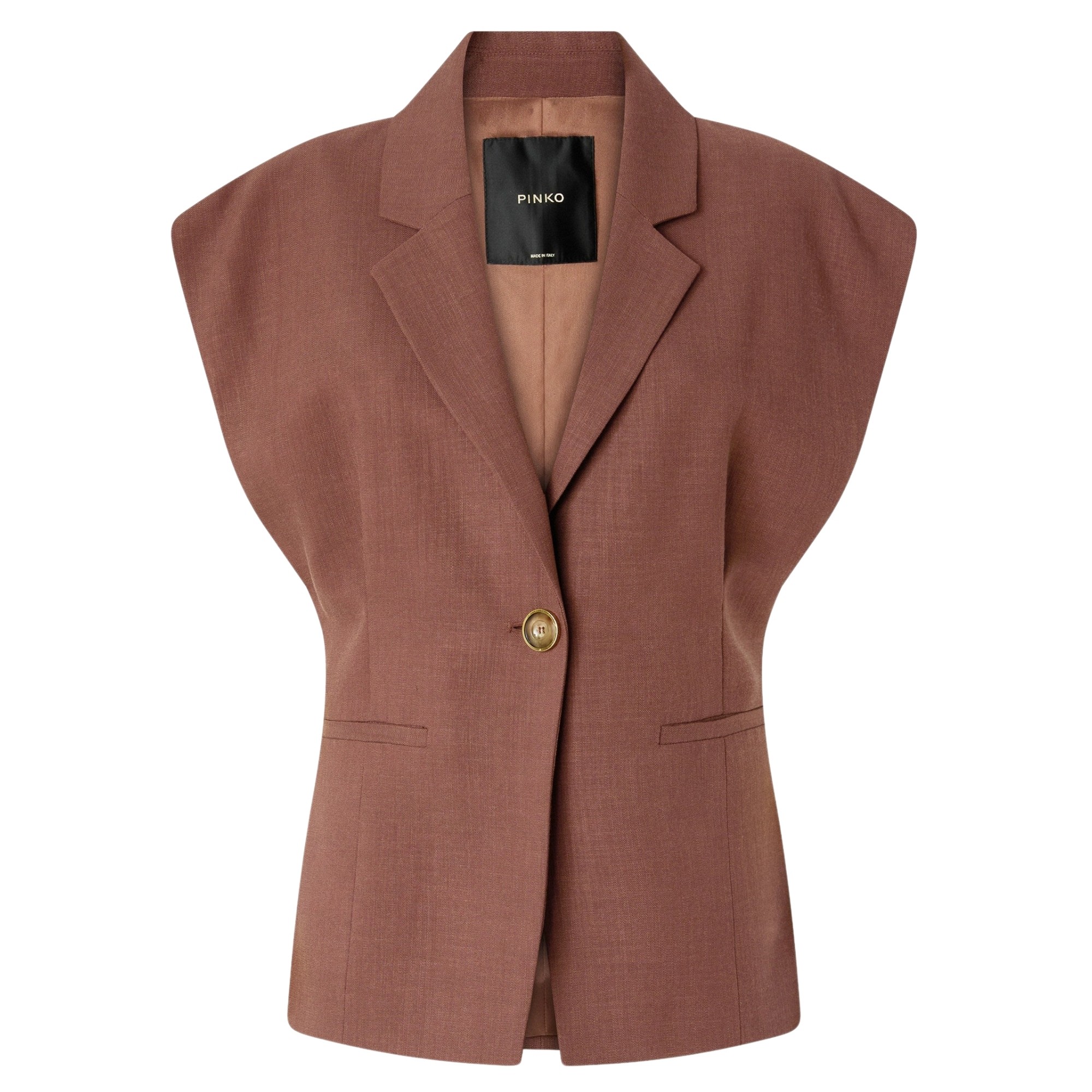 PINKO Liemenė moterims, Ruda, Floella vest