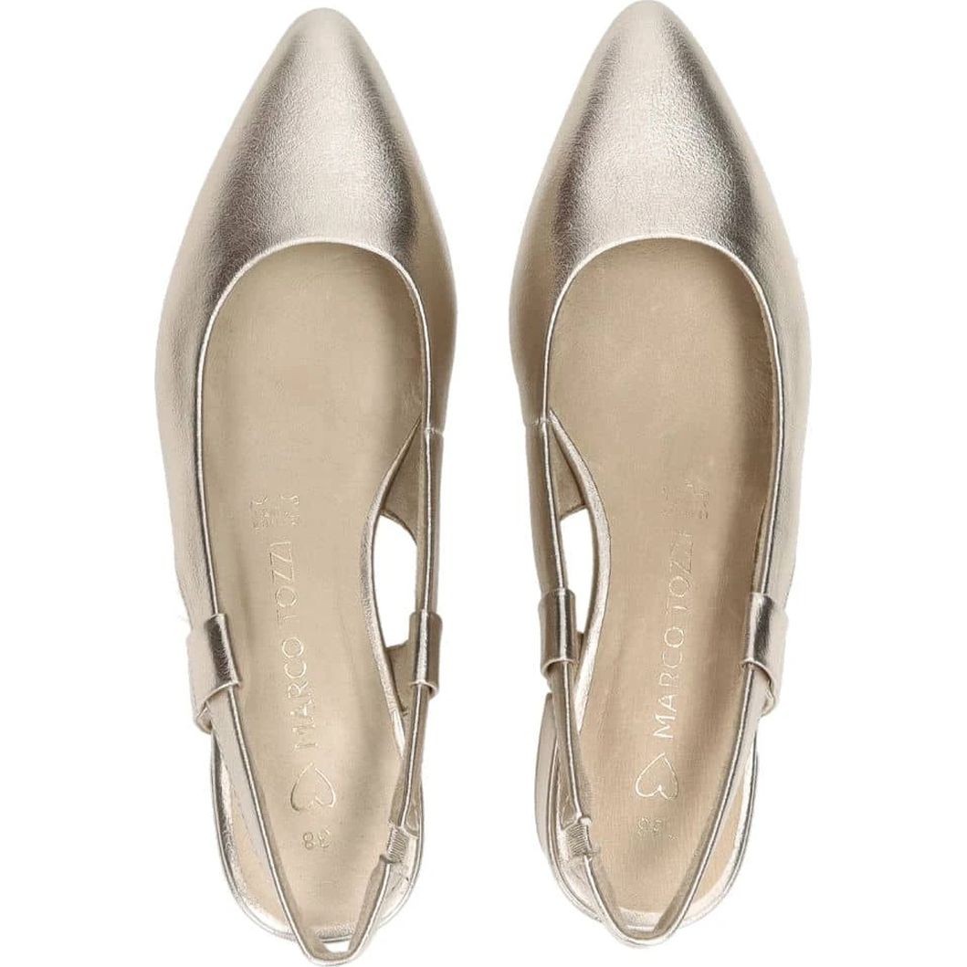 MARCO TOZZI Basutės moterims, Sidabrinė, SANDALS 3