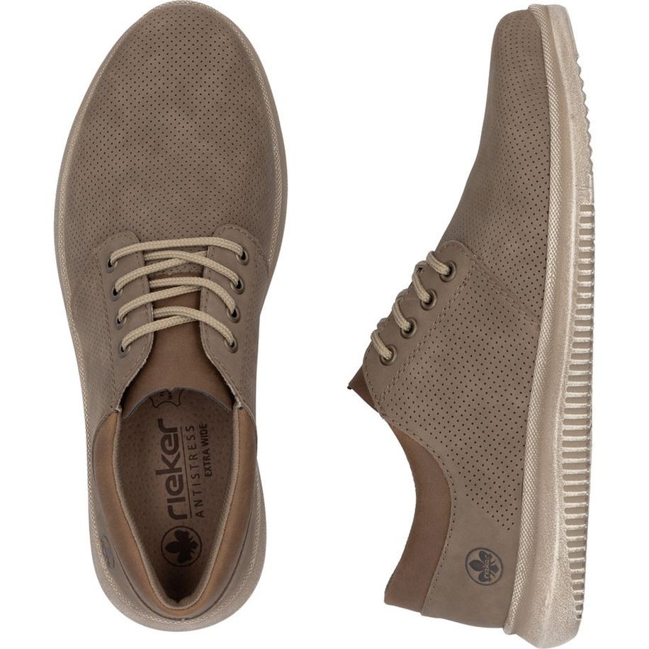 RIEKER Laisvalaikio bateliai vyrams, Ruda, Sneakers 8