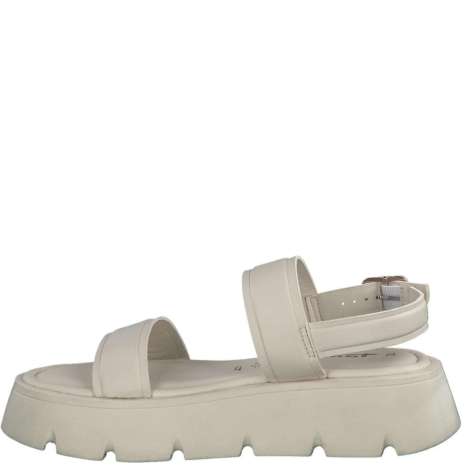 TAMARIS Basutės moterims, Smėlio, SANDALS 3