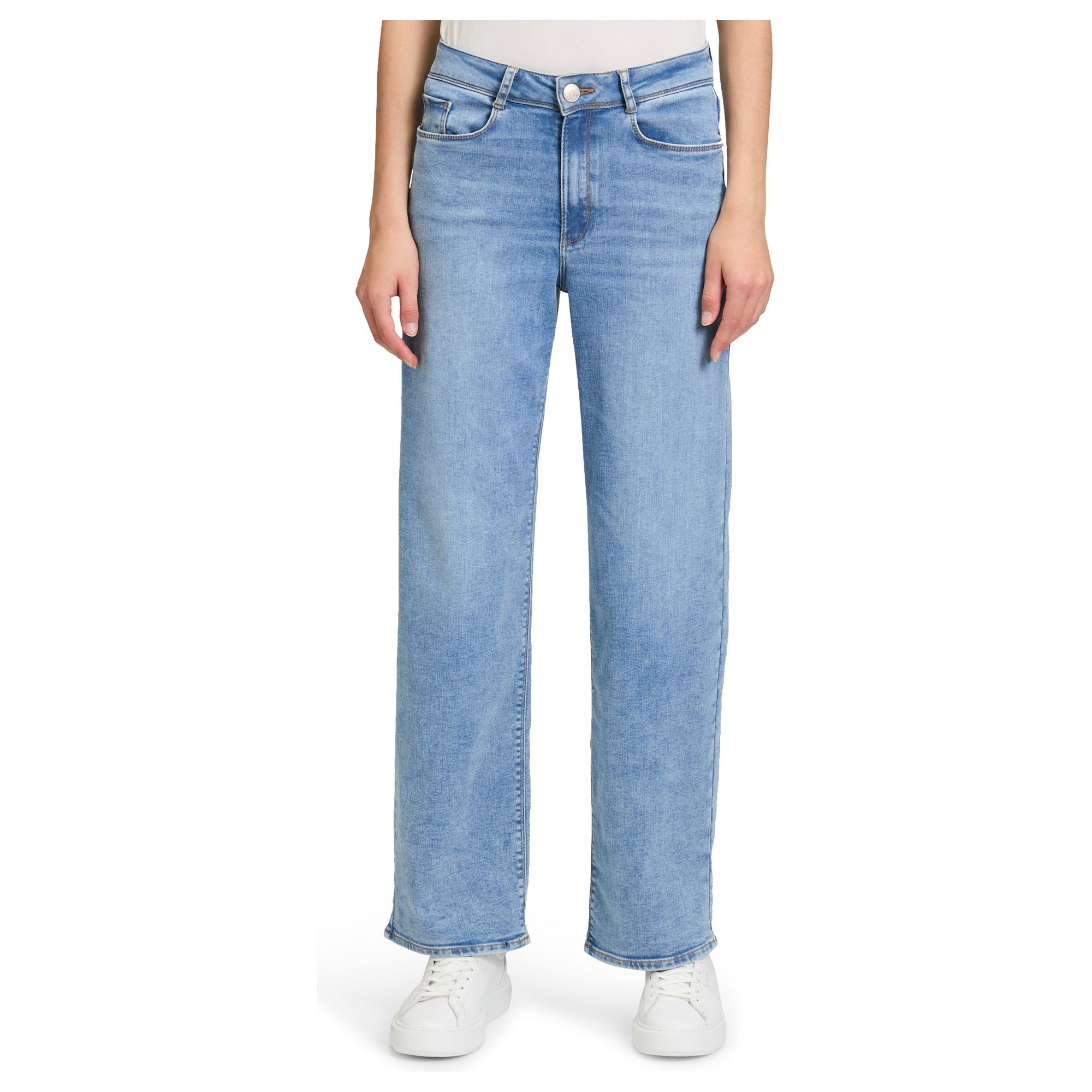 BETTY & CO Tiesūs džinsai moterims, Mėlyna, Mot.džinsai 3