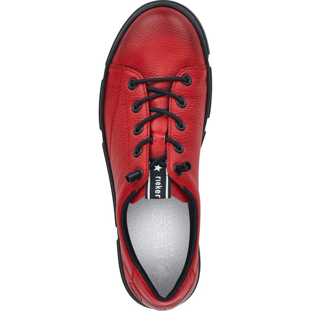 RIEKER Sportiniai bateliai moterims, Raudona, SPORT SHOE 4