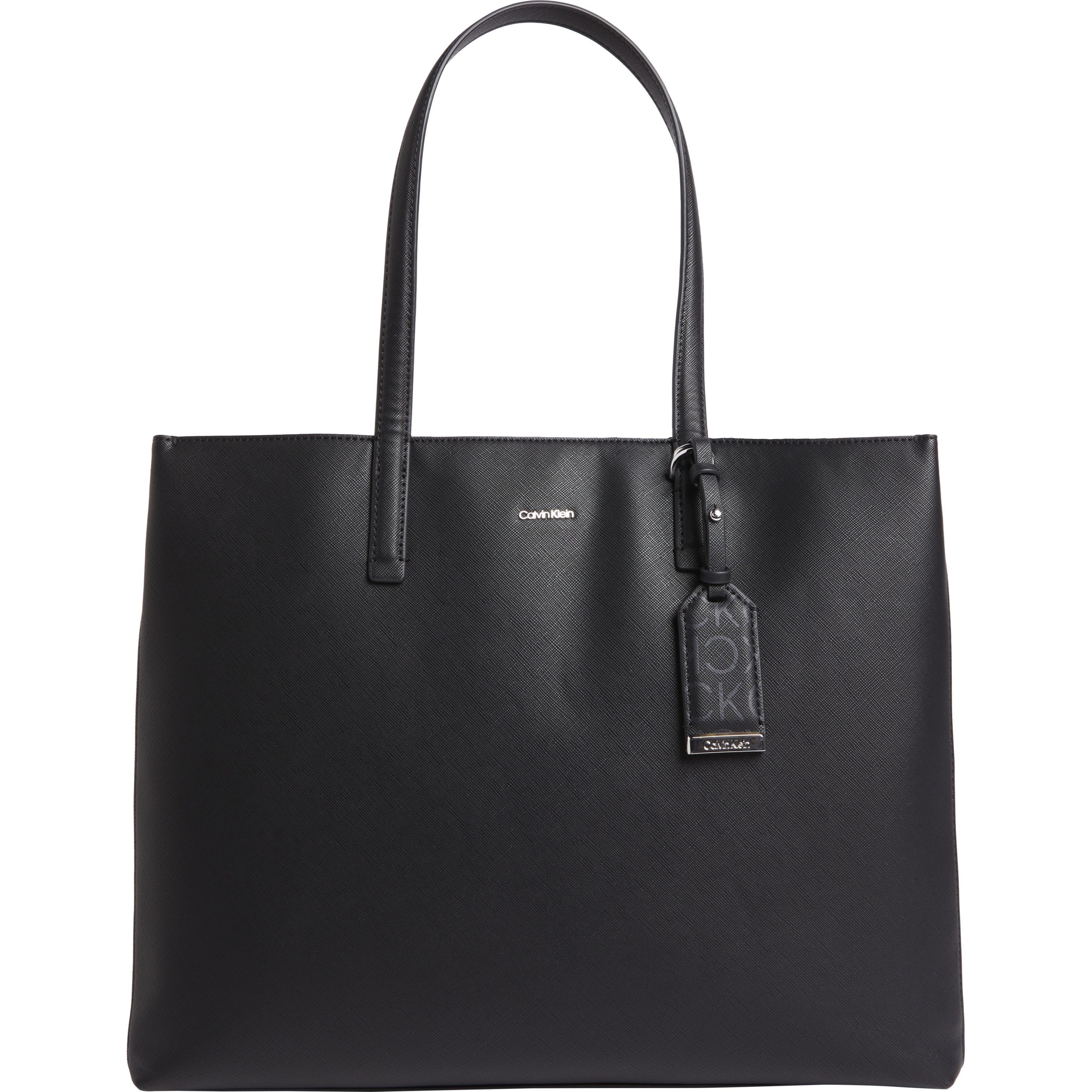 CALVIN KLEIN Pirkinių krepšys moterims, Juoda, Must medium shopper 1