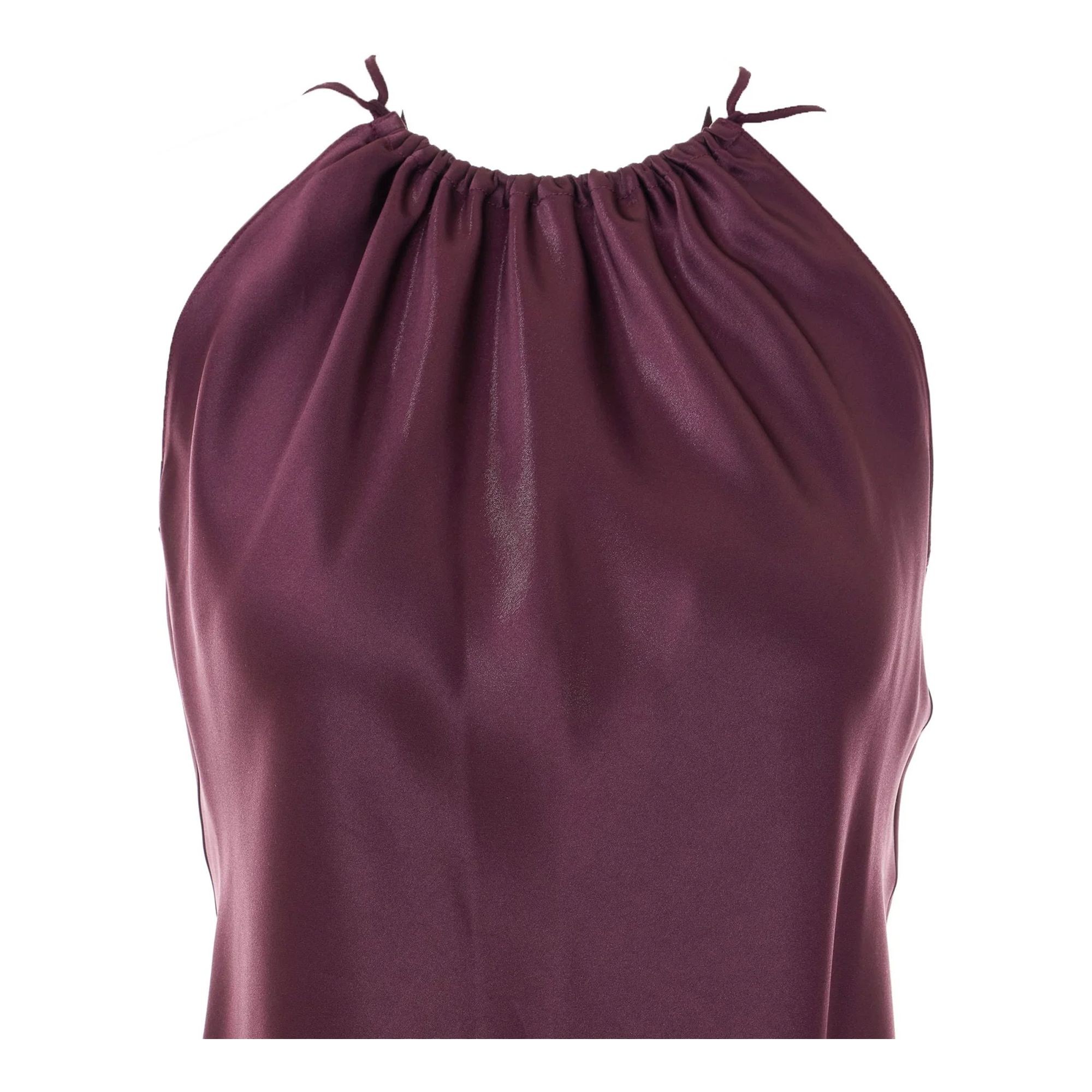 PINKO Marškiniai be rankovių moterims, Vyšninė, Carota top 3