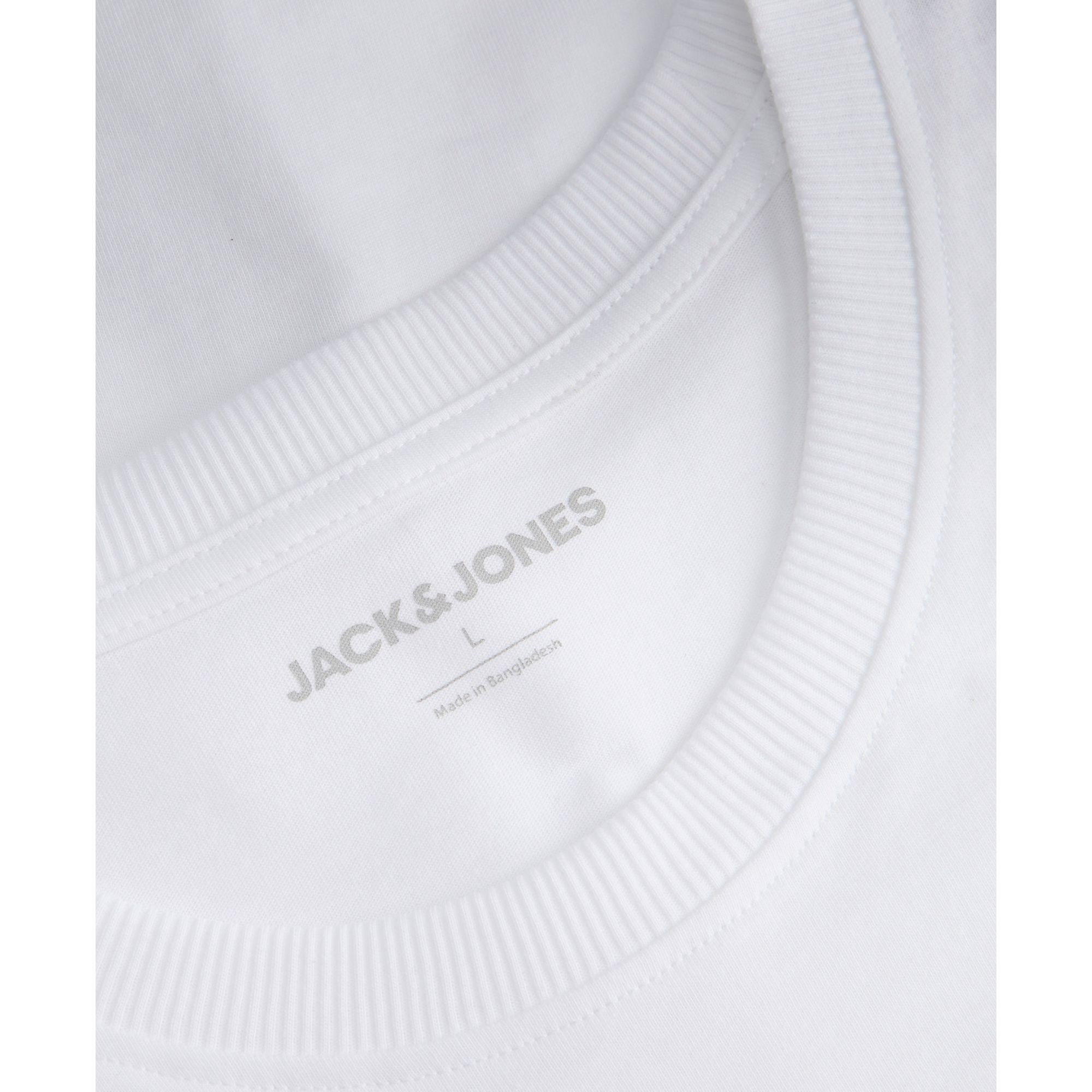 JACK & JONES Marškinėliai vyrams, Balta, Corals 4