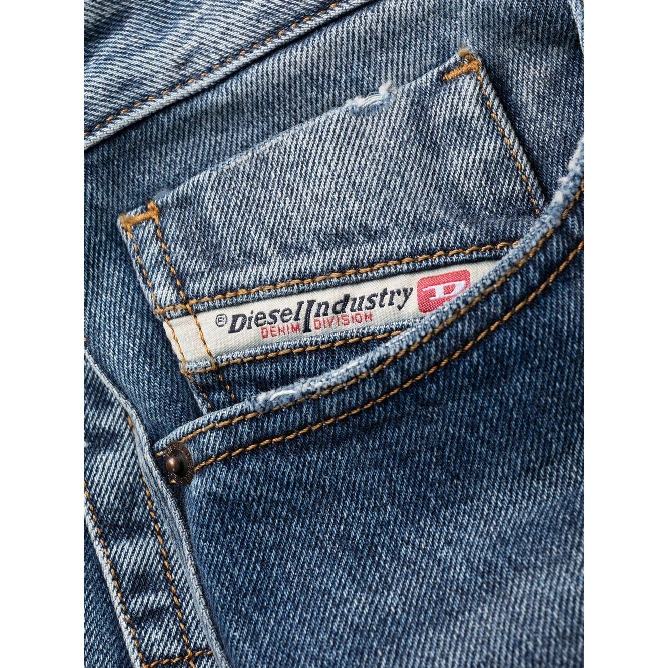 DIESEL Tiesūs džinsai -vyrams, Mėlyna, 1955 d-rekiv l.32 trousers 2