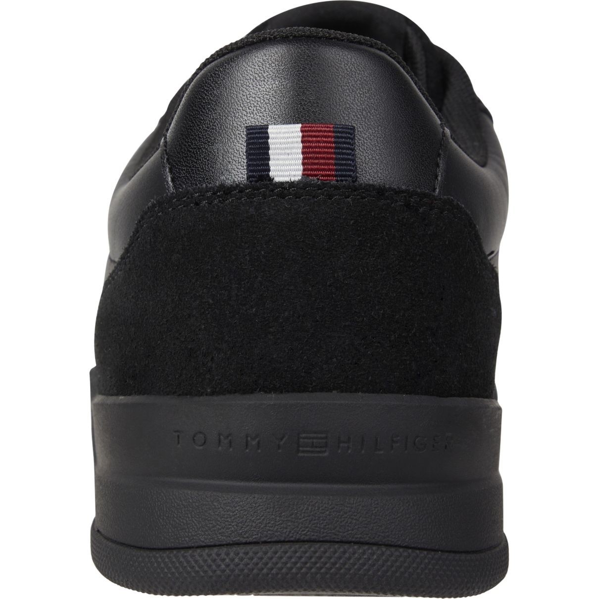 TOMMY HILFIGER Laisvalaikio bateliai vyrams, Juoda, Elevated cupsole mix leisure 4
