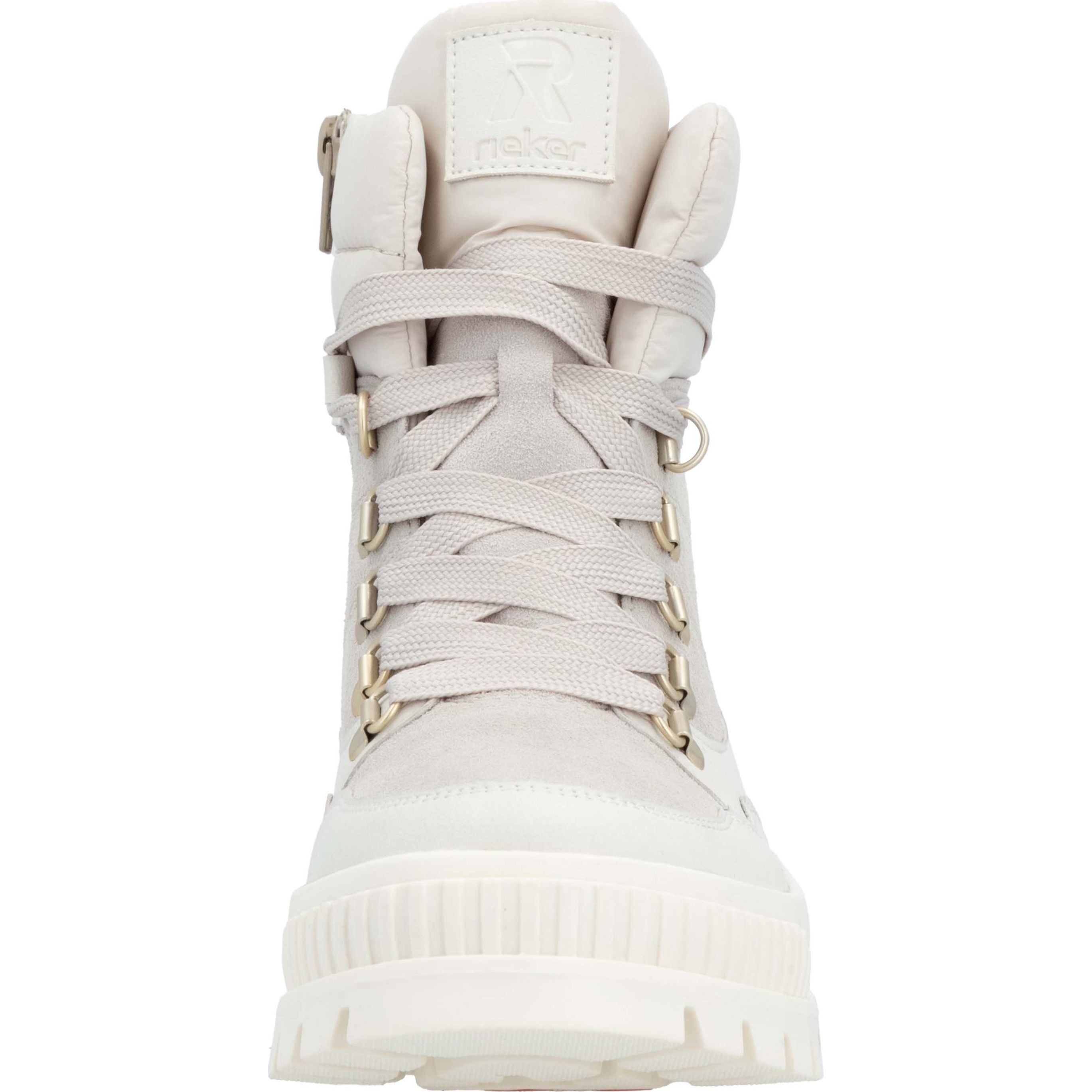 RIEKER EVOLUTION Aulinukai moterims, Balta, Ladies mid height boots 8