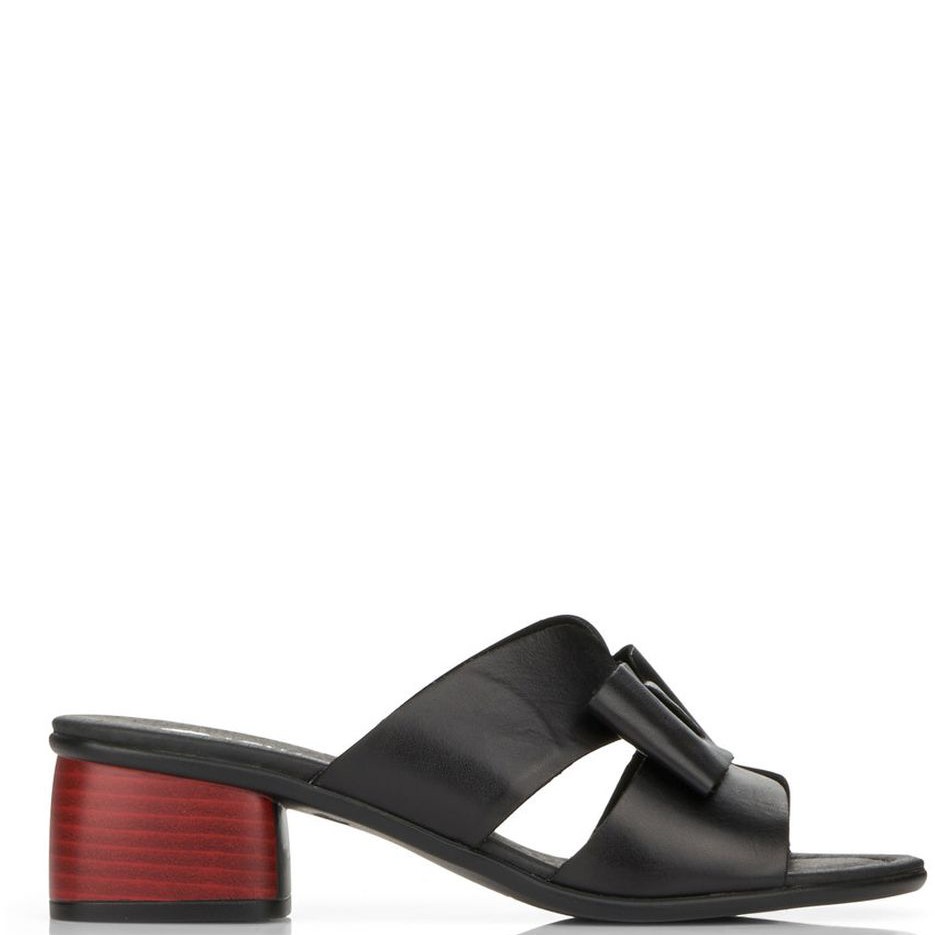 REMONTE Šlepetės moterims, Juoda 2