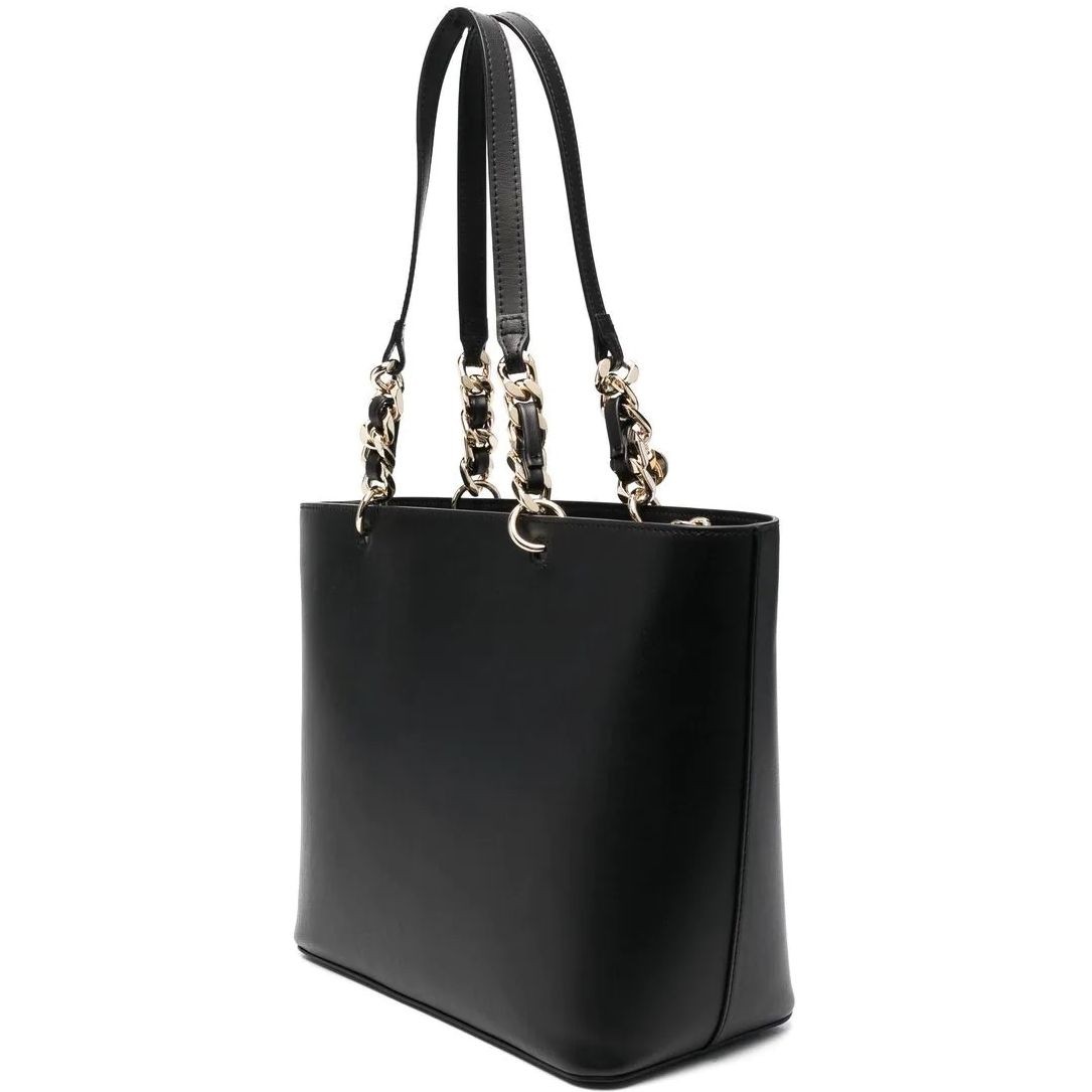 TOMMY HILFIGER Pirkinių krepšys moterims, Juoda, TH CHIC TOTE 2