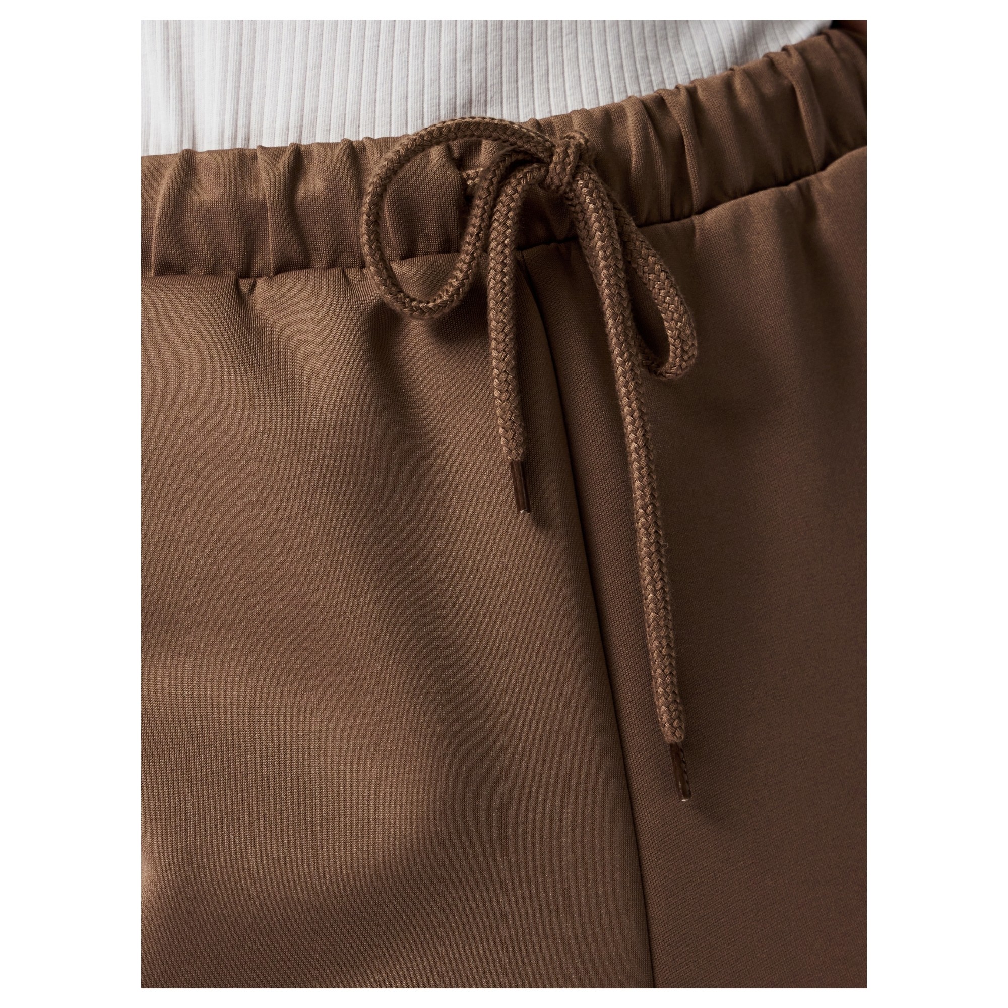 PIECES Laisvalaikio kelnės moterims, Ruda, Track 3