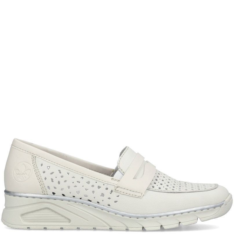 RIEKER Loaferiai moterims, Balta, LOAFERS 2