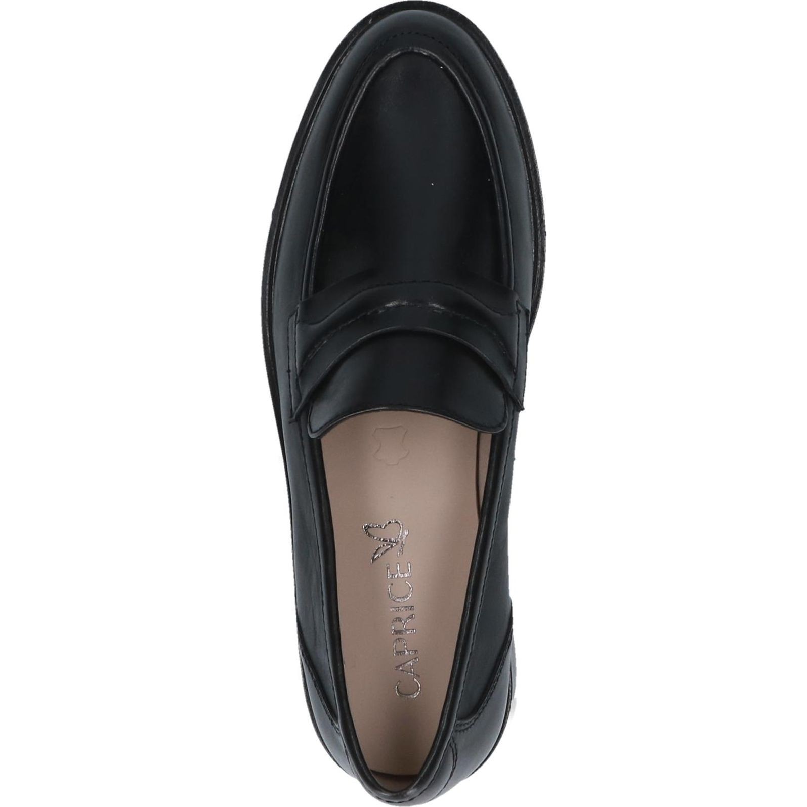 CAPRICE Loaferiai moterims, Juoda, Loafers 5