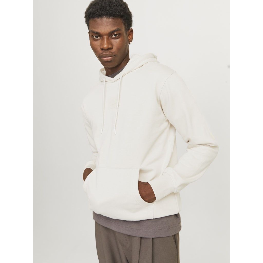 JACK & JONES Džemperis vyrams, Smėlio, Hak kai sweat hood 7
