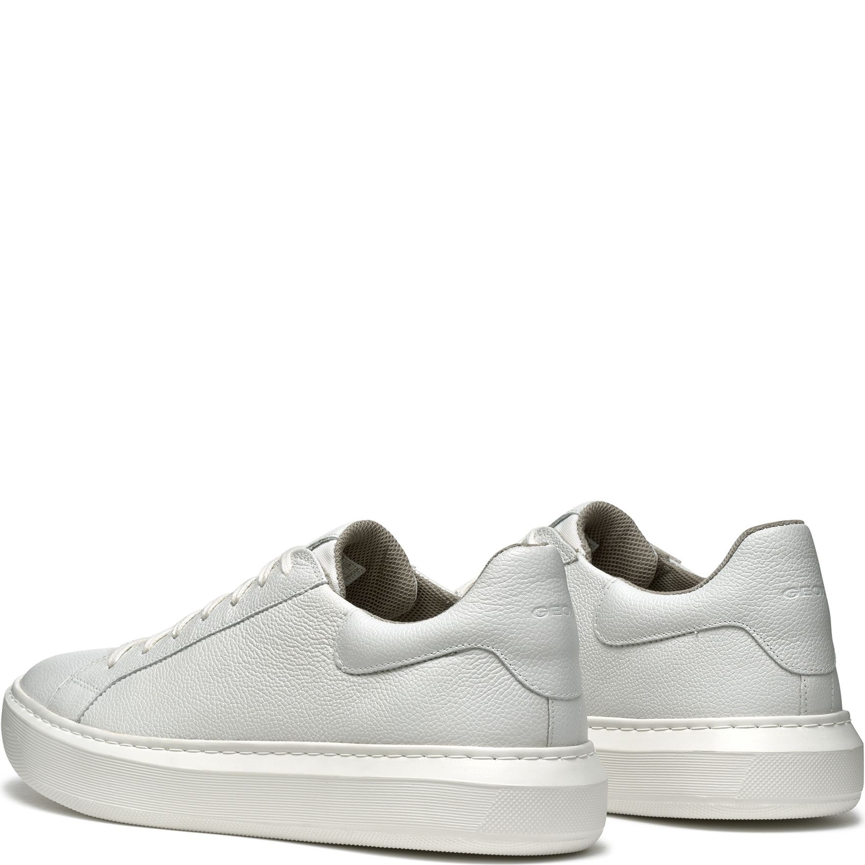 GEOX Laisvalaikio bateliai vyrams, Balta, Deiven leisure 3