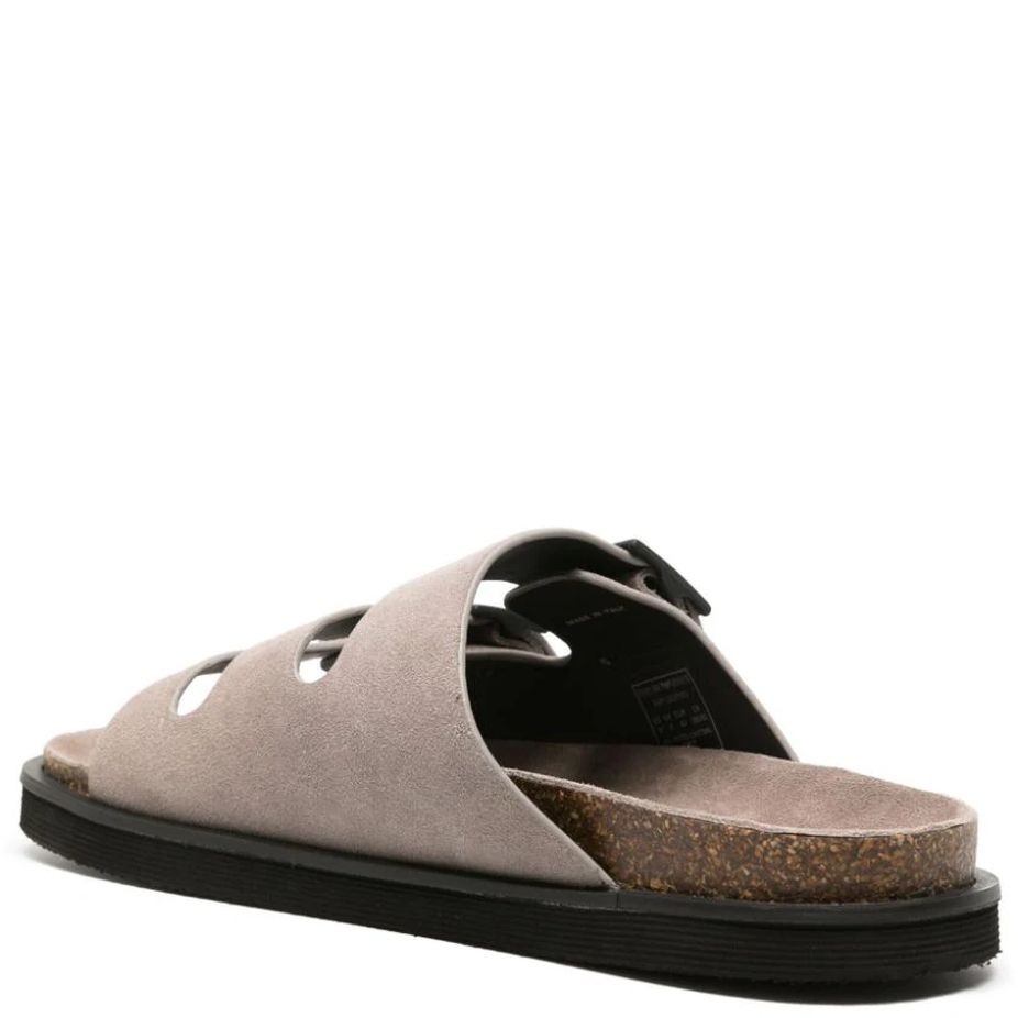 EMPORIO ARMANI Basutės vyrams, Pilka, Sandal 3