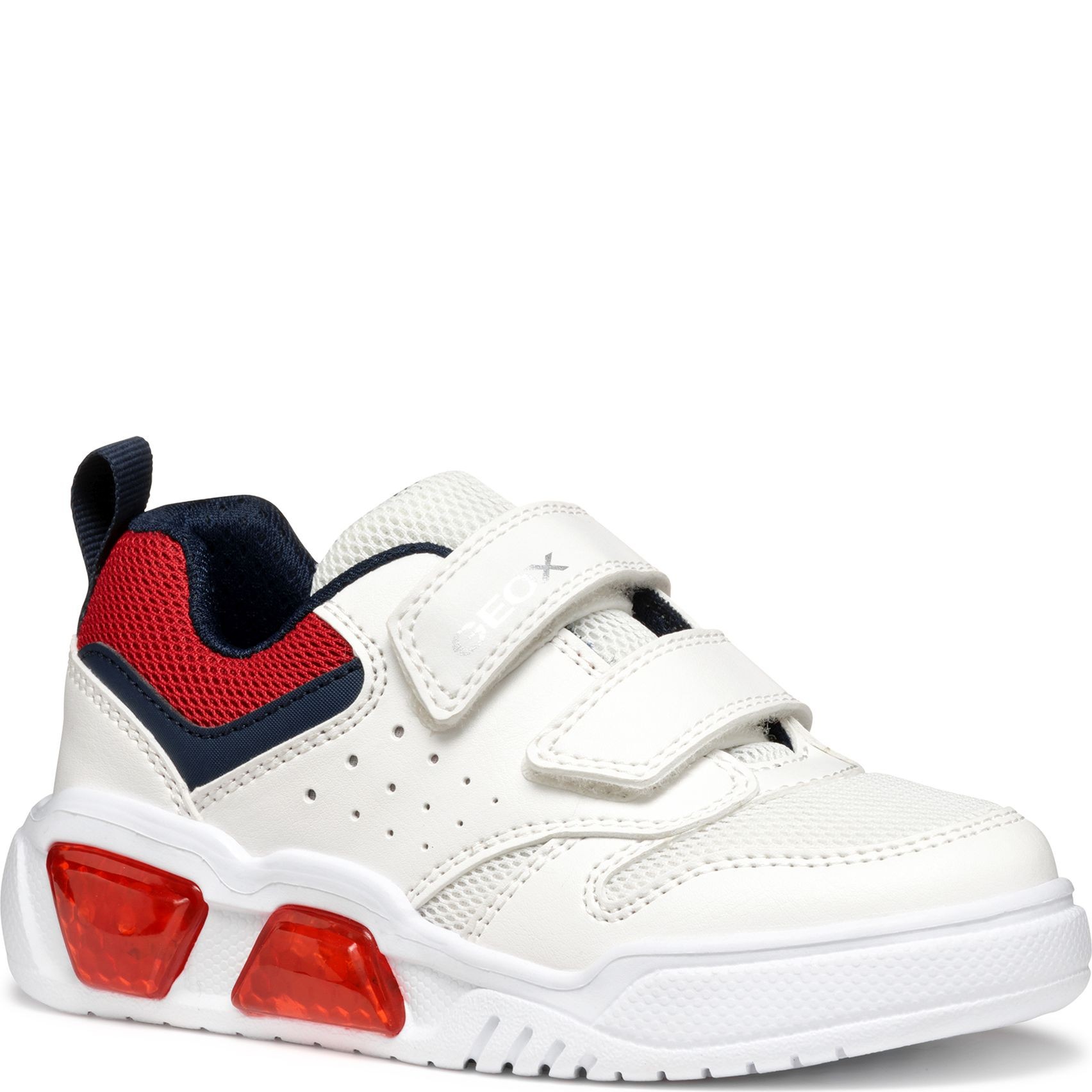 GEOX Laisvalaikio bateliai berniukams, Balta, Illuminus leisure 1