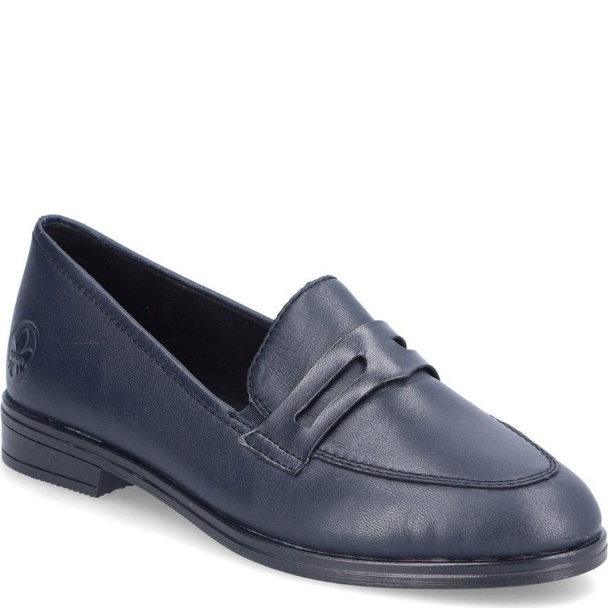 RIEKER Loaferiai moterims, Mėlyna, Ladies shoes 1