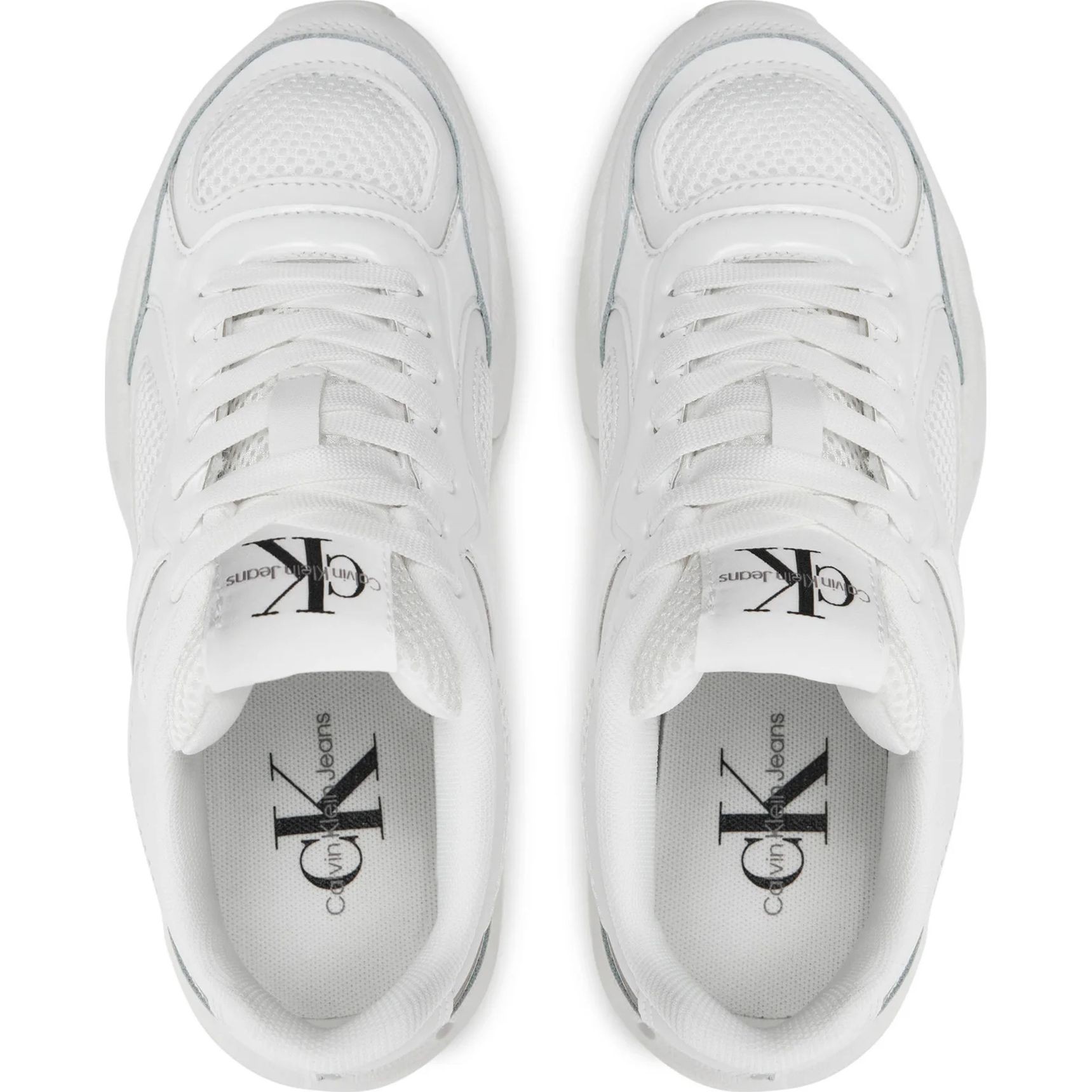 CALVIN KLEIN JEANS Laisvalaikio bateliai moterims, Balta, Chunky vibram mix leisure 4