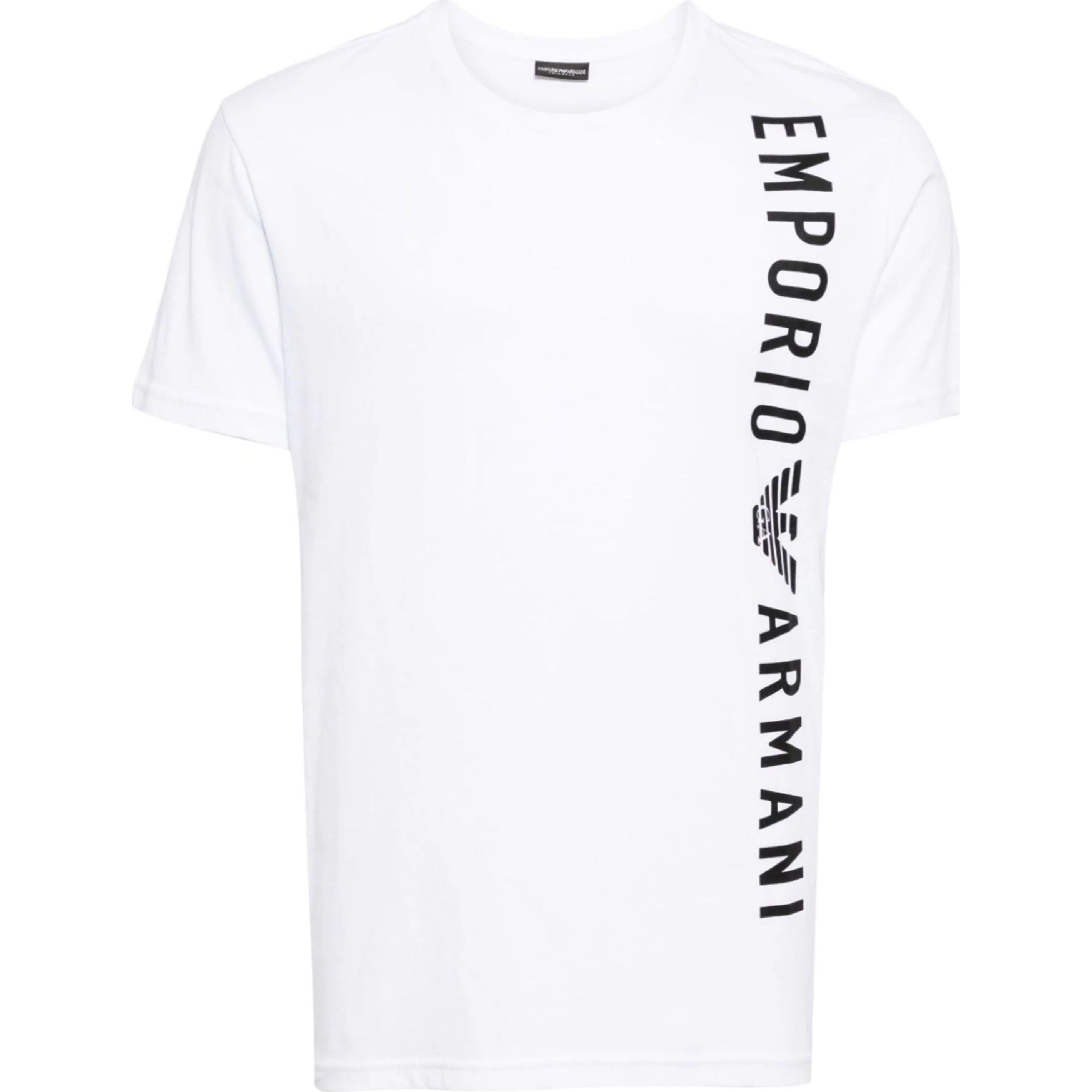EMPORIO ARMANI Marškinėliai trump. rankovėmis vyrams, Balta, Tshirt short sleeve