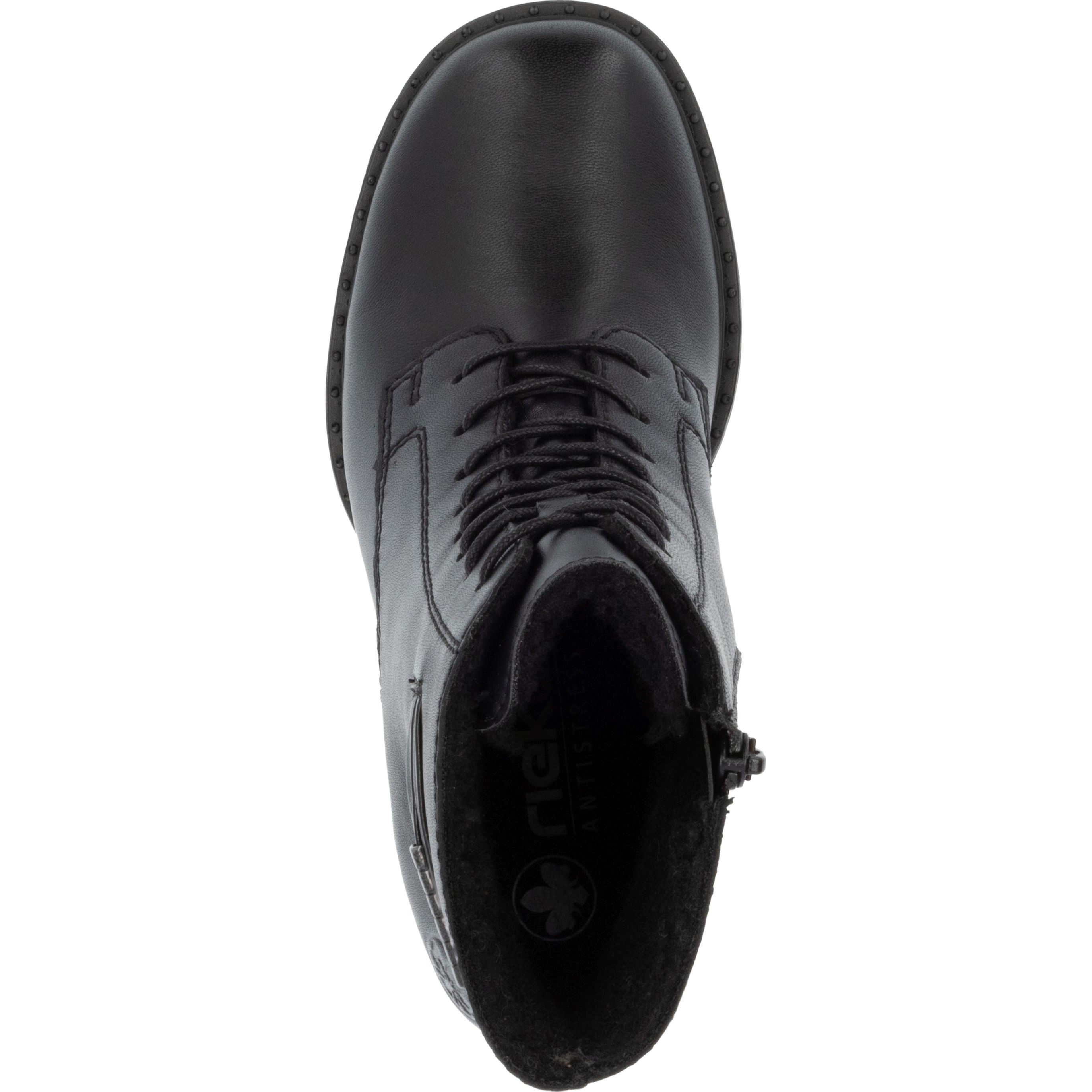 RIEKER Aulinukai moterims, Juoda, Ladies mid height boots 7