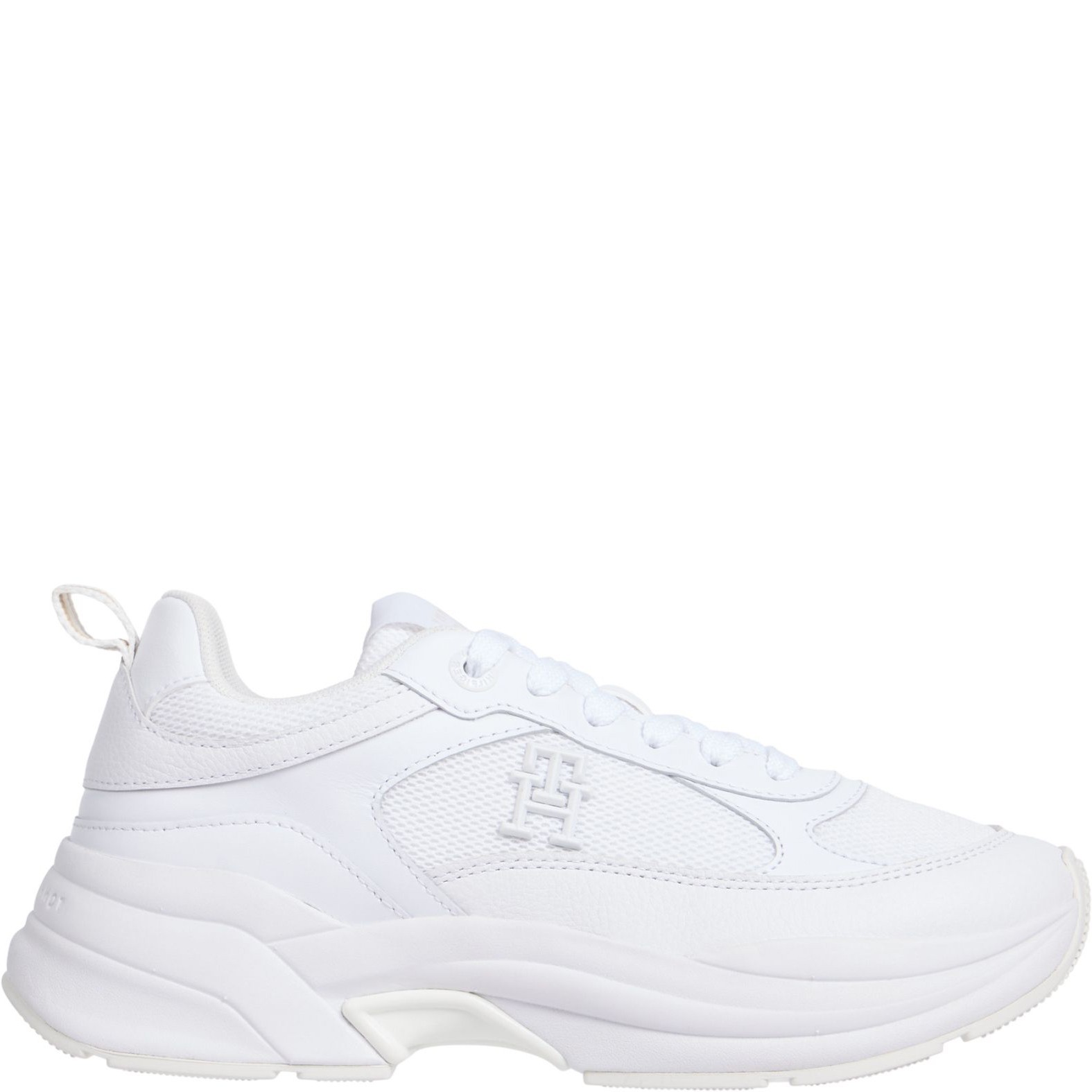 TOMMY HILFIGER Laisvalaikio bateliai moterims, Balta, Chunky runner sneaker 1