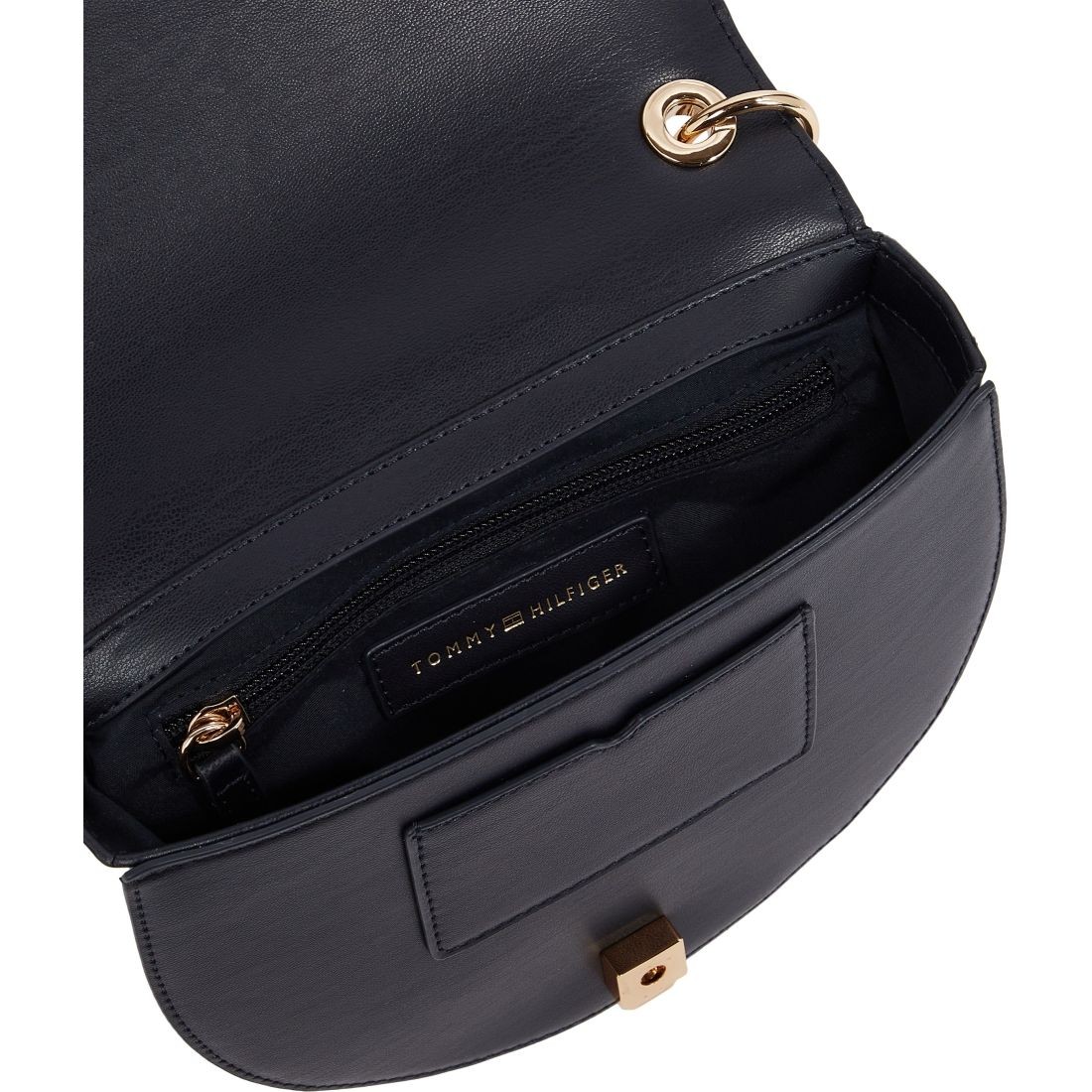 TOMMY HILFIGER Rankinė per petį moterims, Mėlyna, Chic saddle bag 5