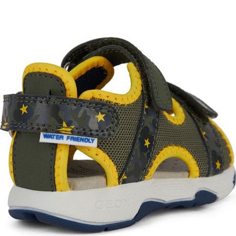 GEOX Basutės berniukams, Žalia, Sandal multy 4