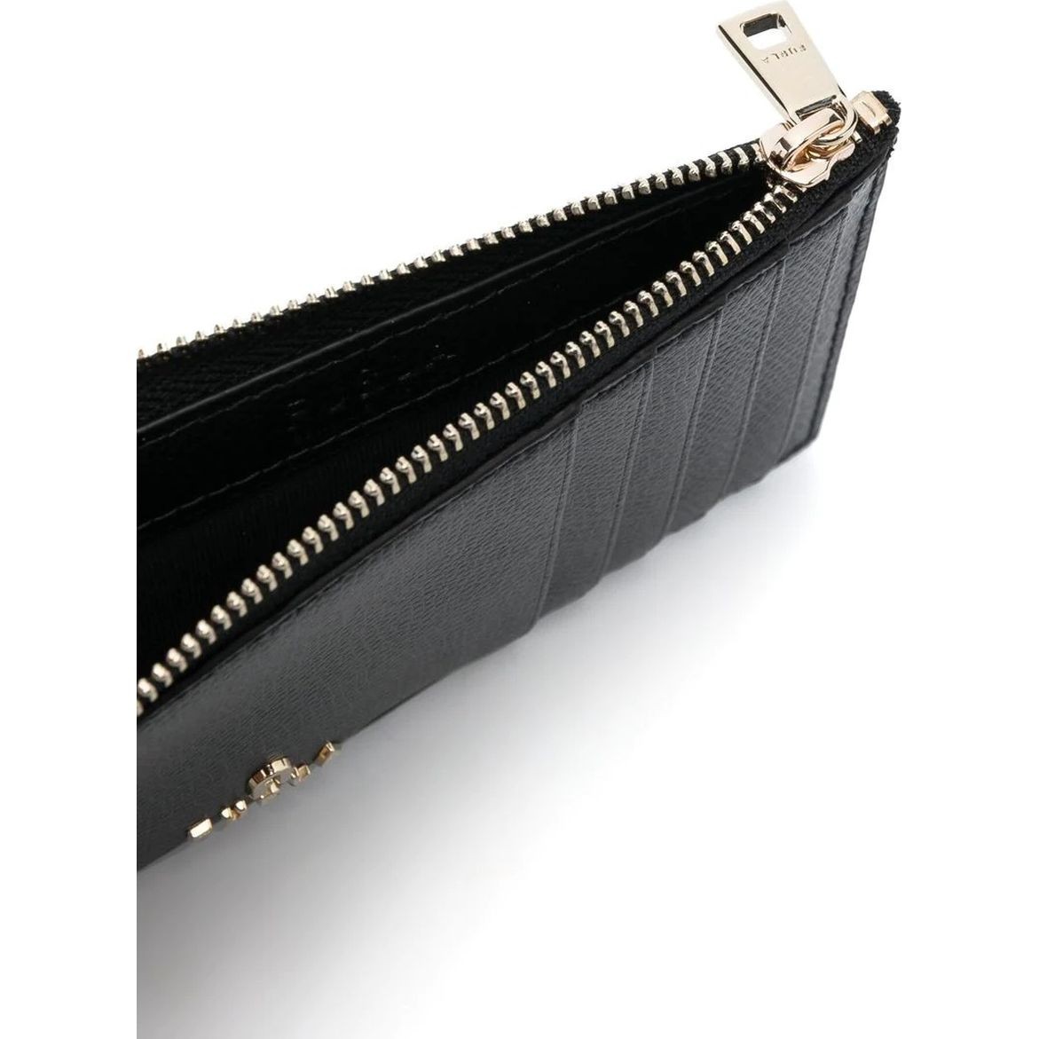 FURLA Piniginė moterims, Juoda, Furla camelia m  card case 3