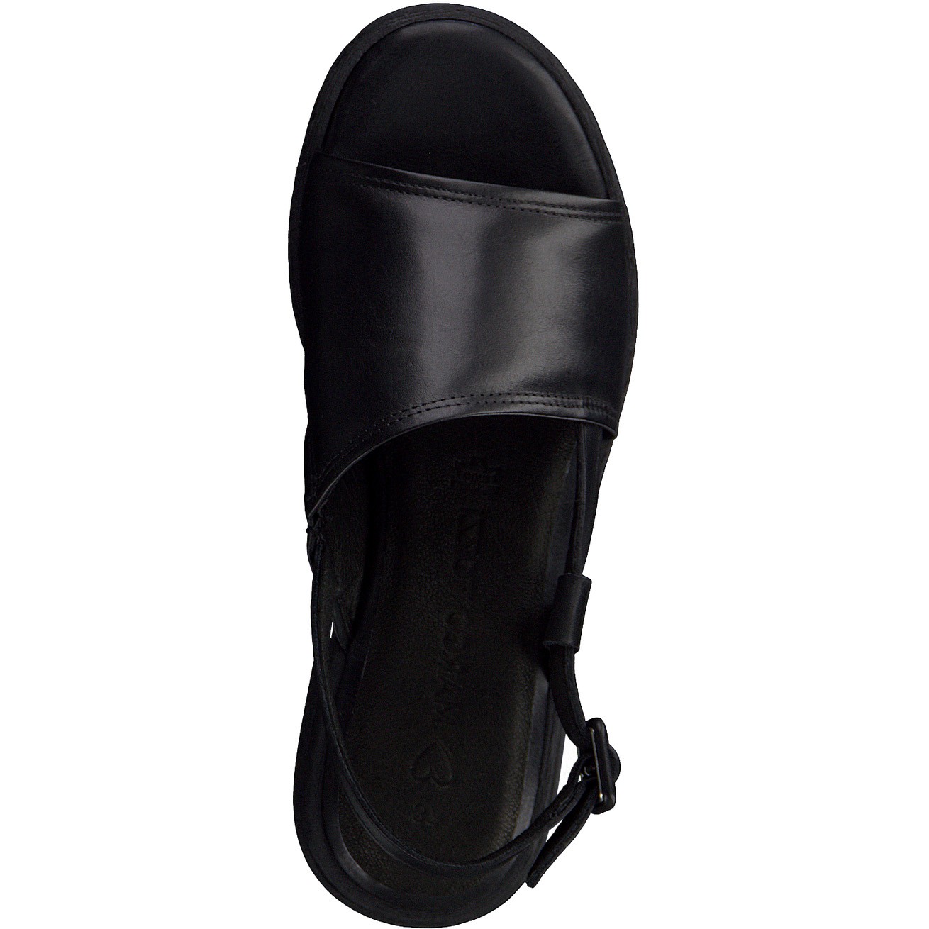 MARCO TOZZI Basutės moterims, Juoda, SANDALS 4