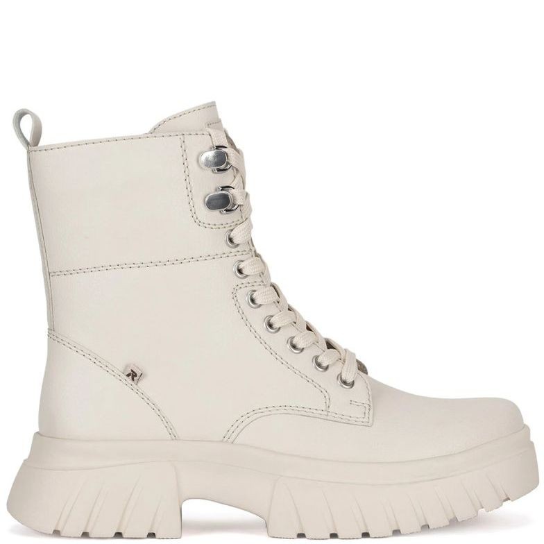 RIEKER EVOLUTION Aulinukai moterims, Smėlio, Ladies mid height boots 2