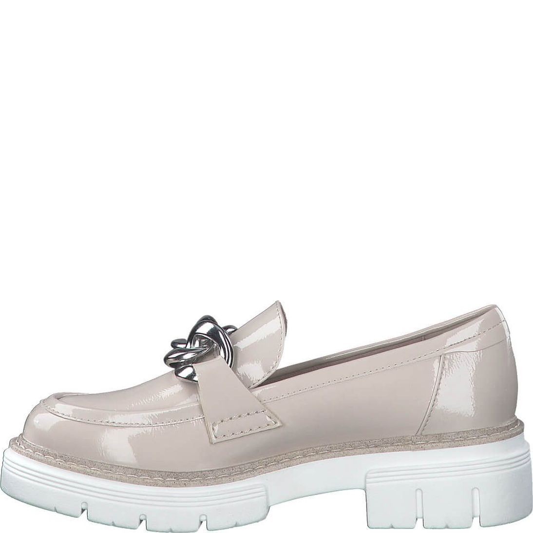 MARCO TOZZI Loaferiai moterims, Smėlio, LOAFERS 3