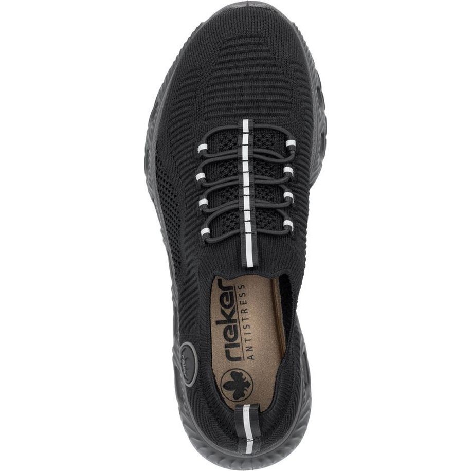 RIEKER Laisvalaikio bateliai moterims, Juoda, Ladies shoes 5