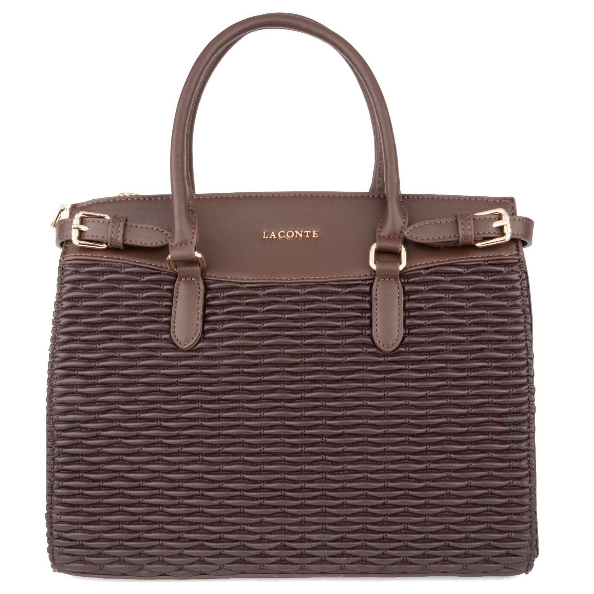 LA CONTE Pirkinių krepšys moterims, D.brown, Tote bag 1