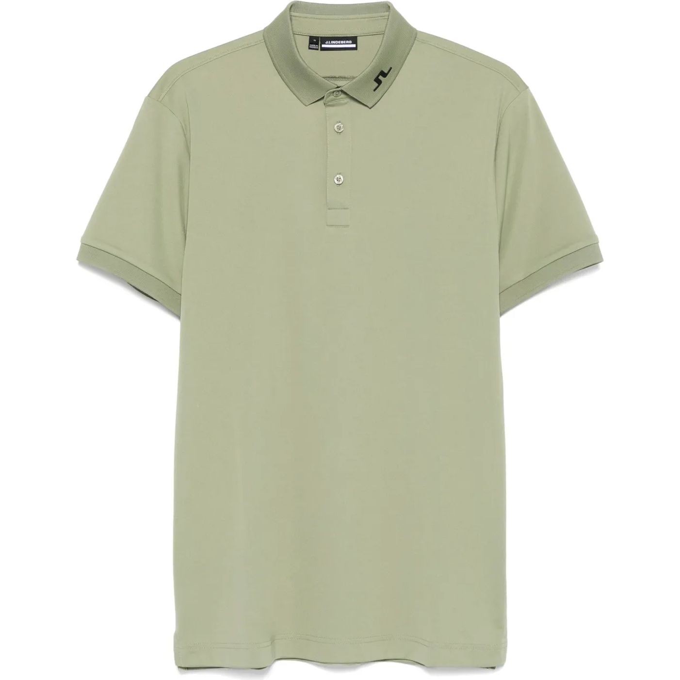 J.LINDEBERG Polo marškiniai trumpos rank. vyrams, Chaki, Kv print polo